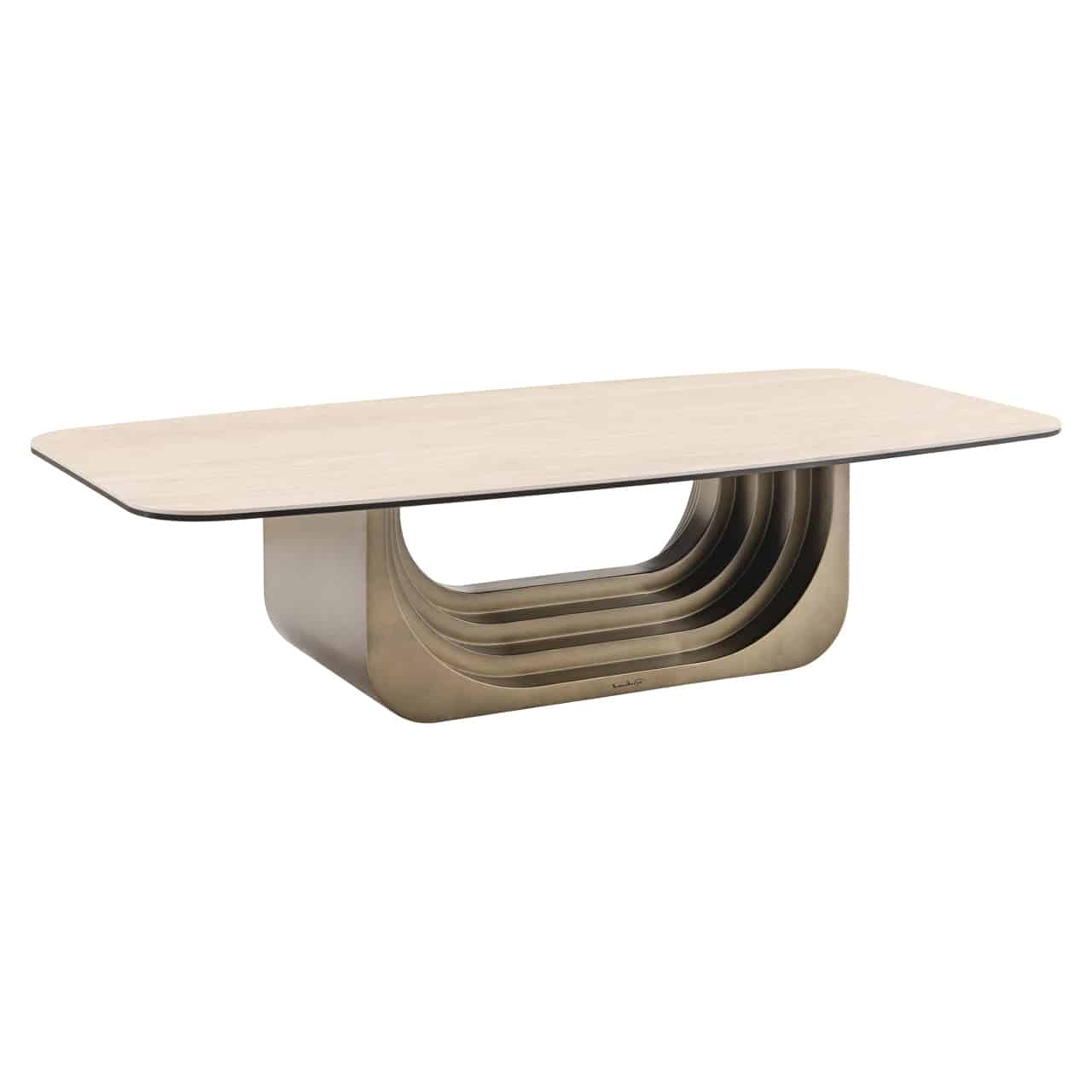 Richmond Interiors salontafel Maxfield 140x70x35 cm keramiek