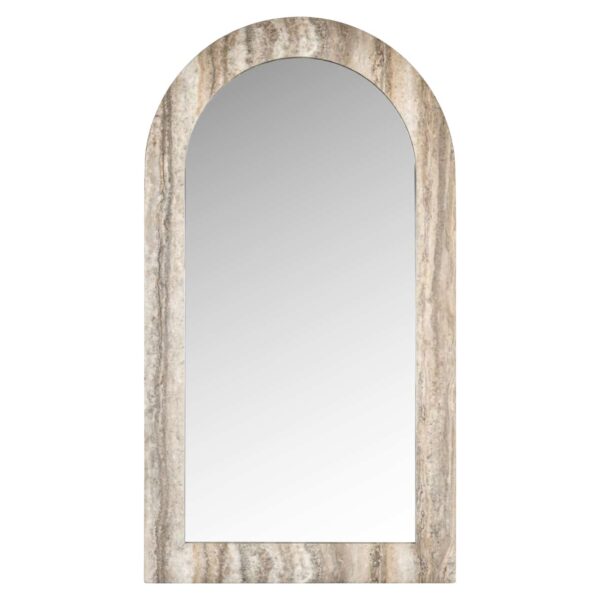 Richmond Interiors spiegel Calvo 55x3,6x100 cm beige