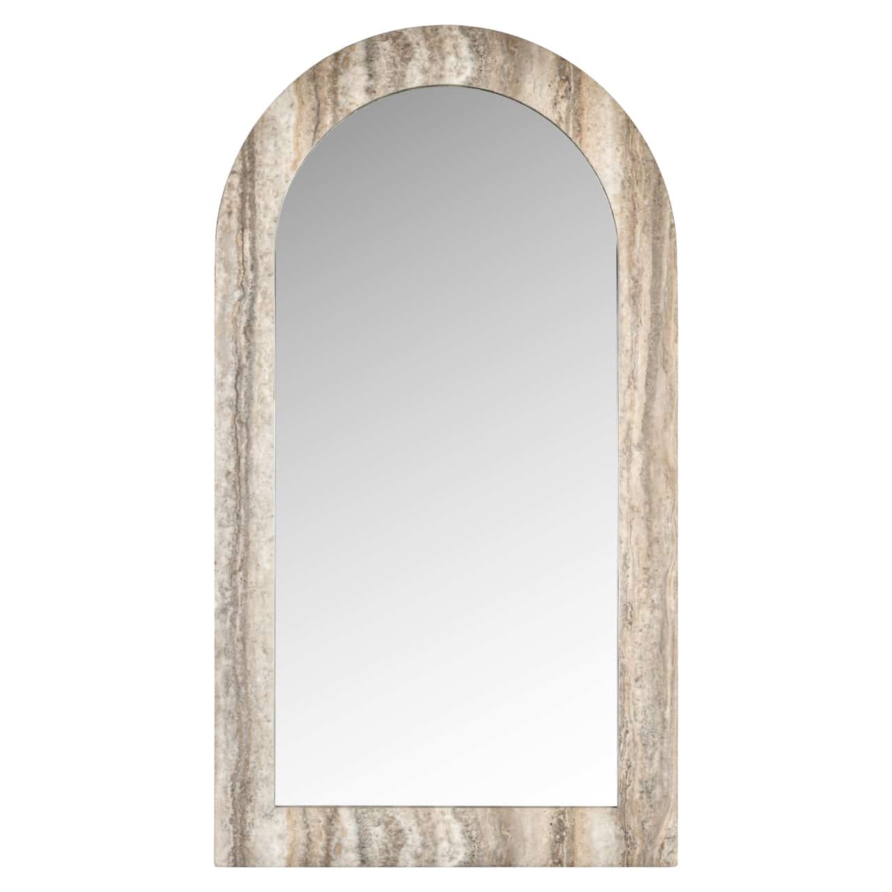 Richmond Interiors spiegel Calvo 55x3,6x100 cm beige