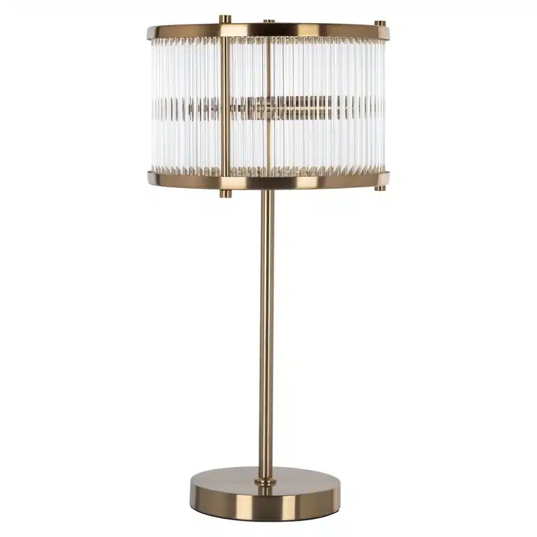 Richmond Interiors tafellamp 32x32x64 cm Loiza glas