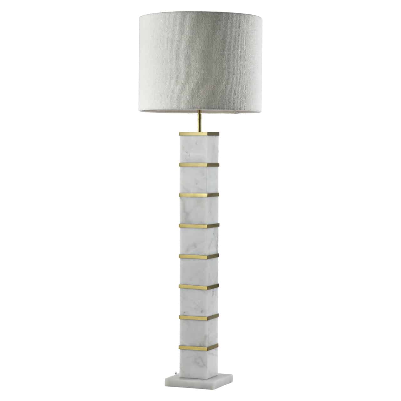 Richmond Interiors vloerlamp 50x50x152 cm Celinae marmer