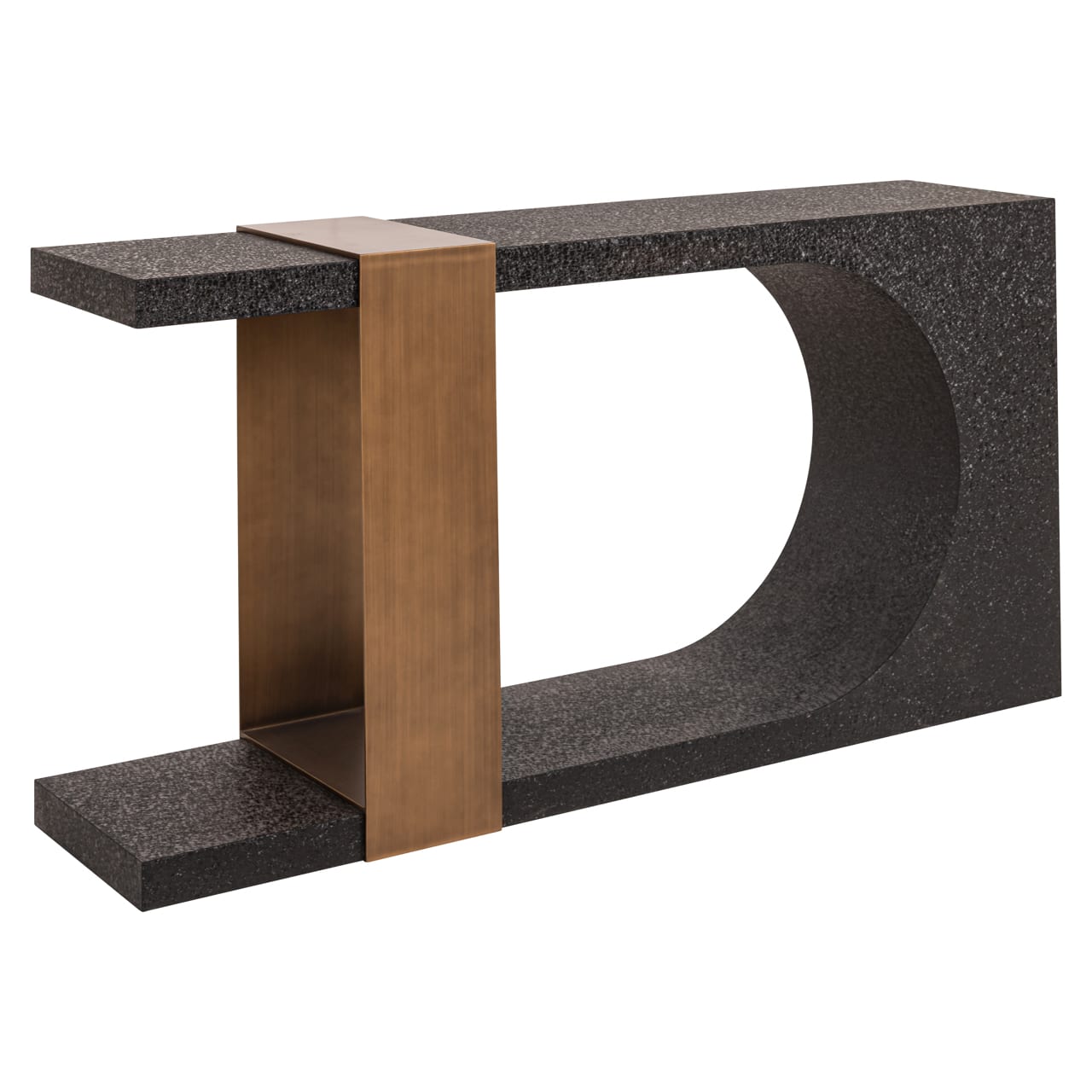 Richmond Interiors wandtafel Alexander Jones 150x36x76 cm metaal