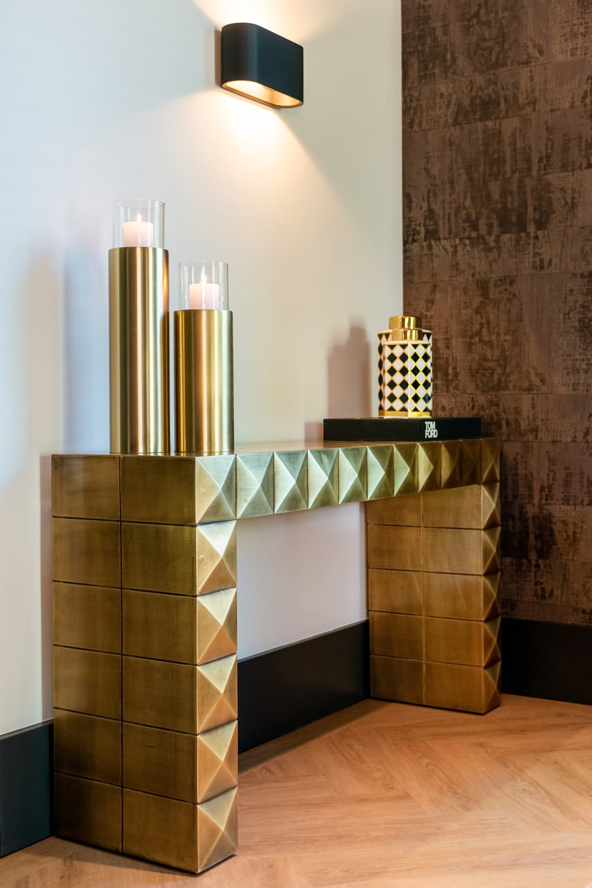 Richmond Interiors wandtafel Collada 137,5x36x76 cm hout