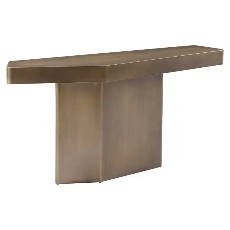 Richmond Interiors wandtafel Hexa 150x40x75 cm metaal