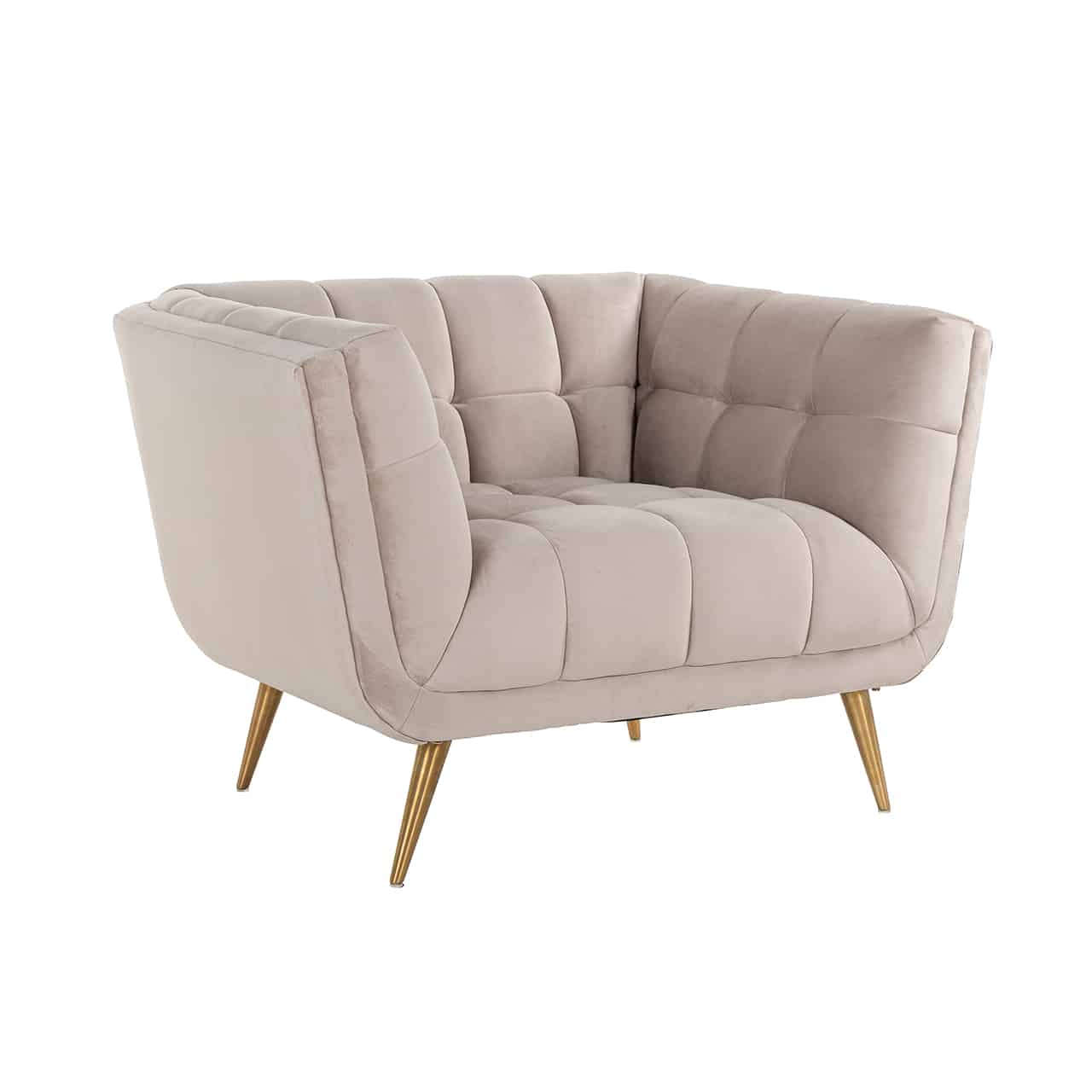 Richmond Interiors fauteuil Huxley khaki