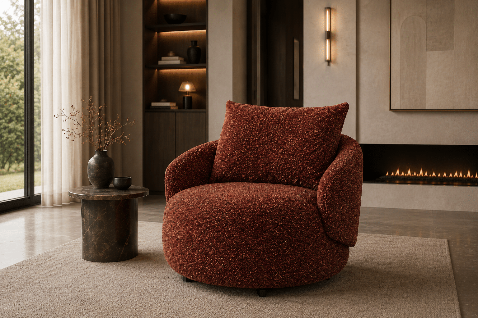 SEVN fauteuil Lieke met arm