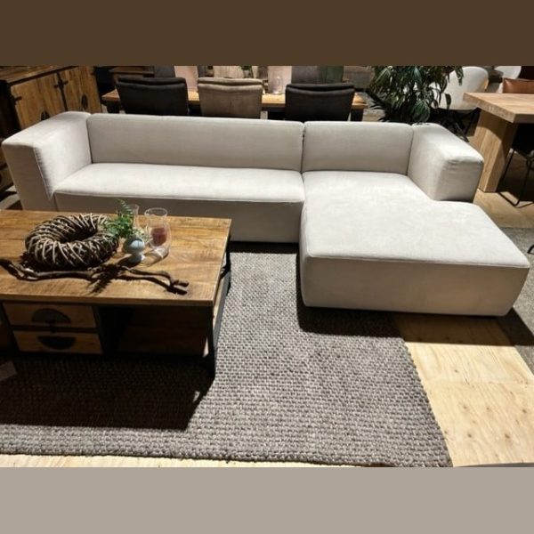 SHOWMODEL Tower Living loungebank Glasgow 2,5 zits-lounge Enjoy 100 Cream