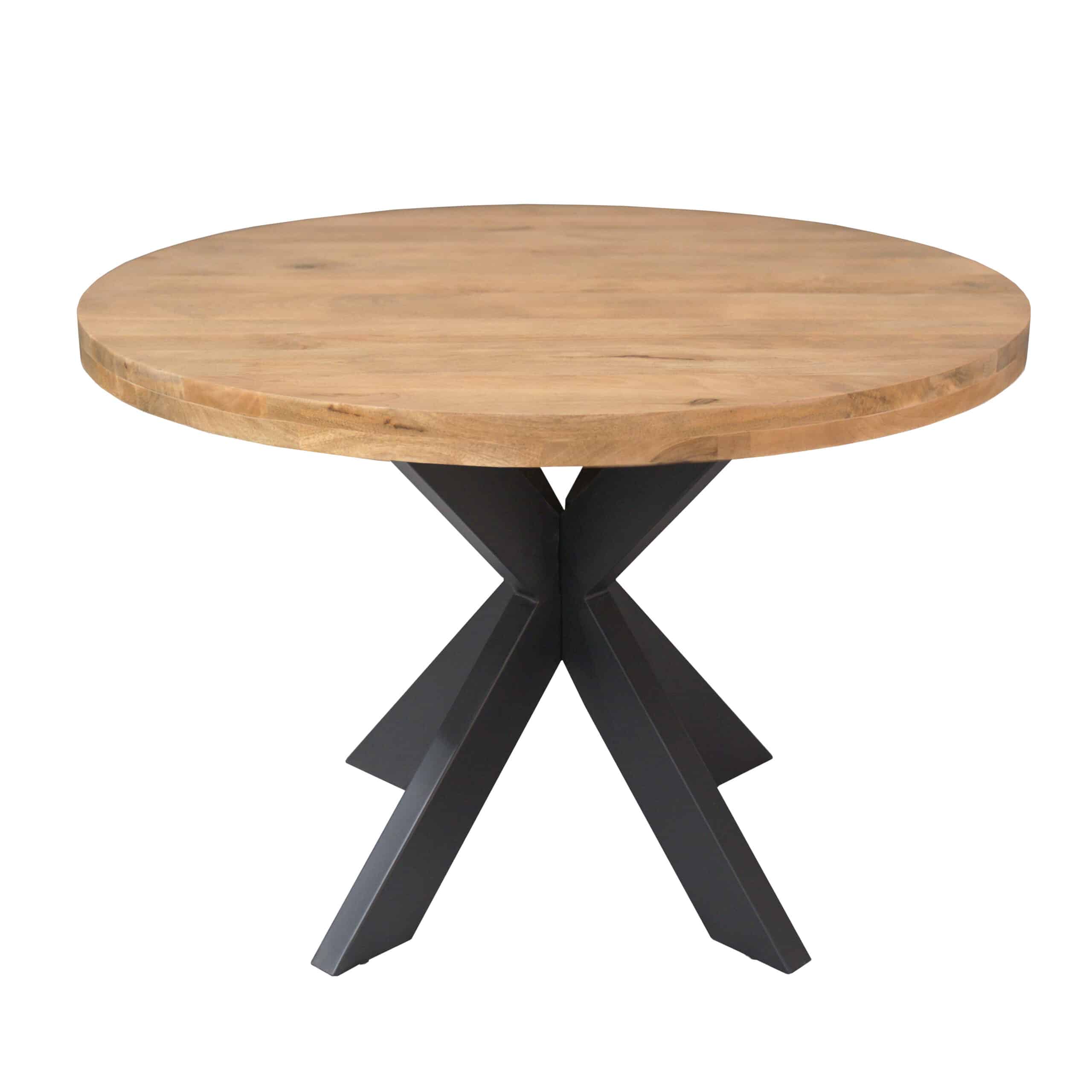 Starfurn Ronde eettafel Dakota Naturel Mangohout 120 cm