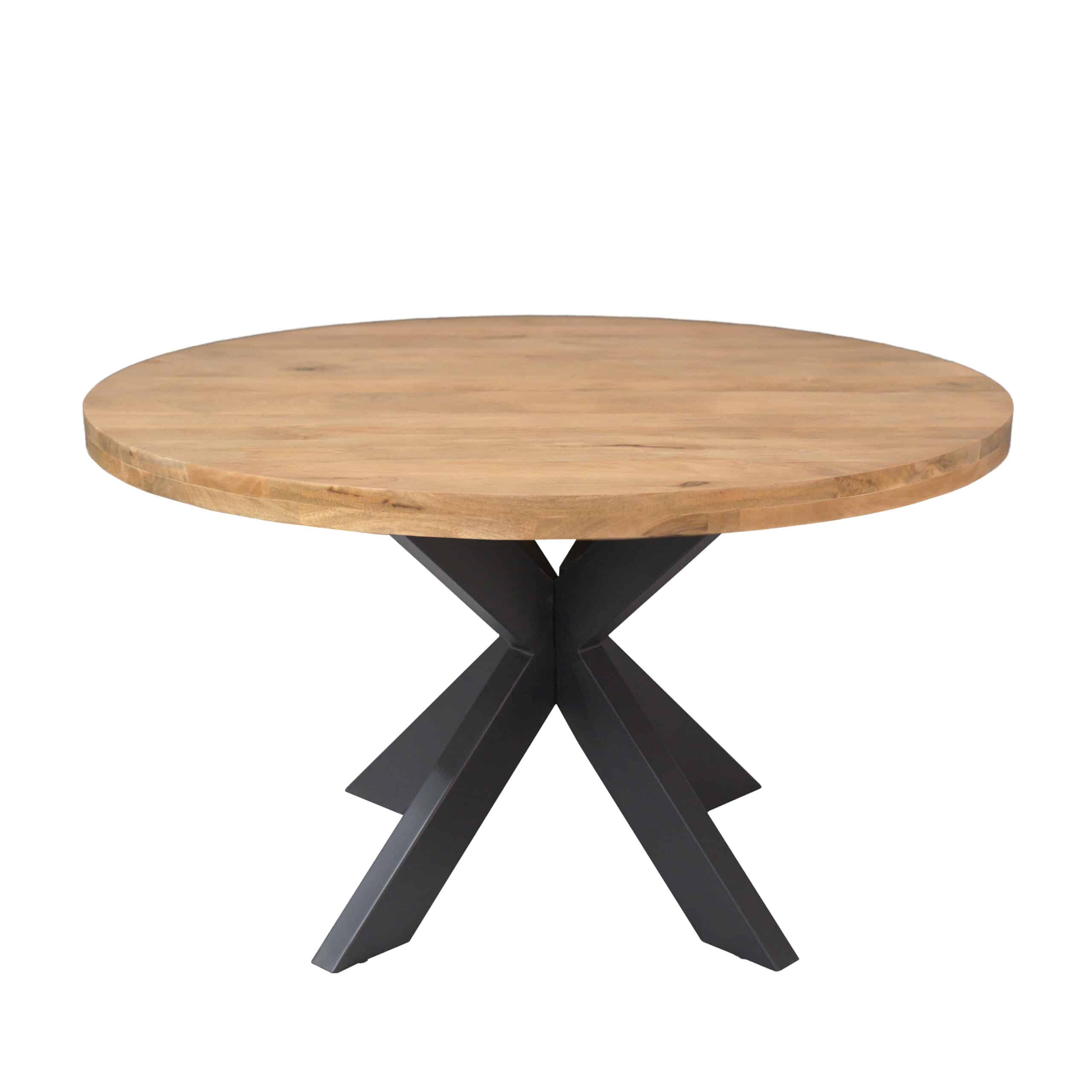 Starfurn Ronde eettafel Dakota Naturel Mangohout 140 cm