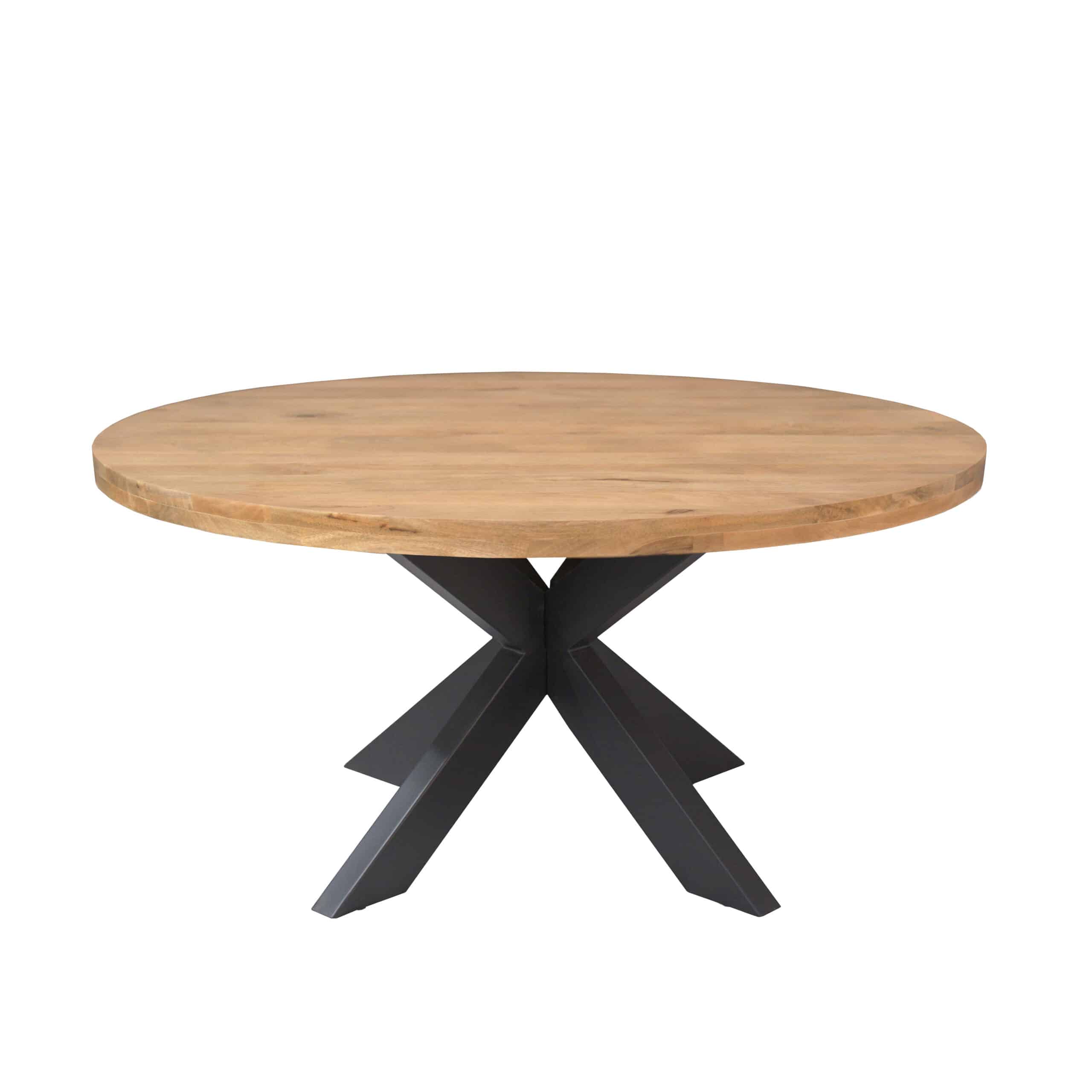 Starfurn Ronde eettafel Dakota Naturel Mangohout 150 cm