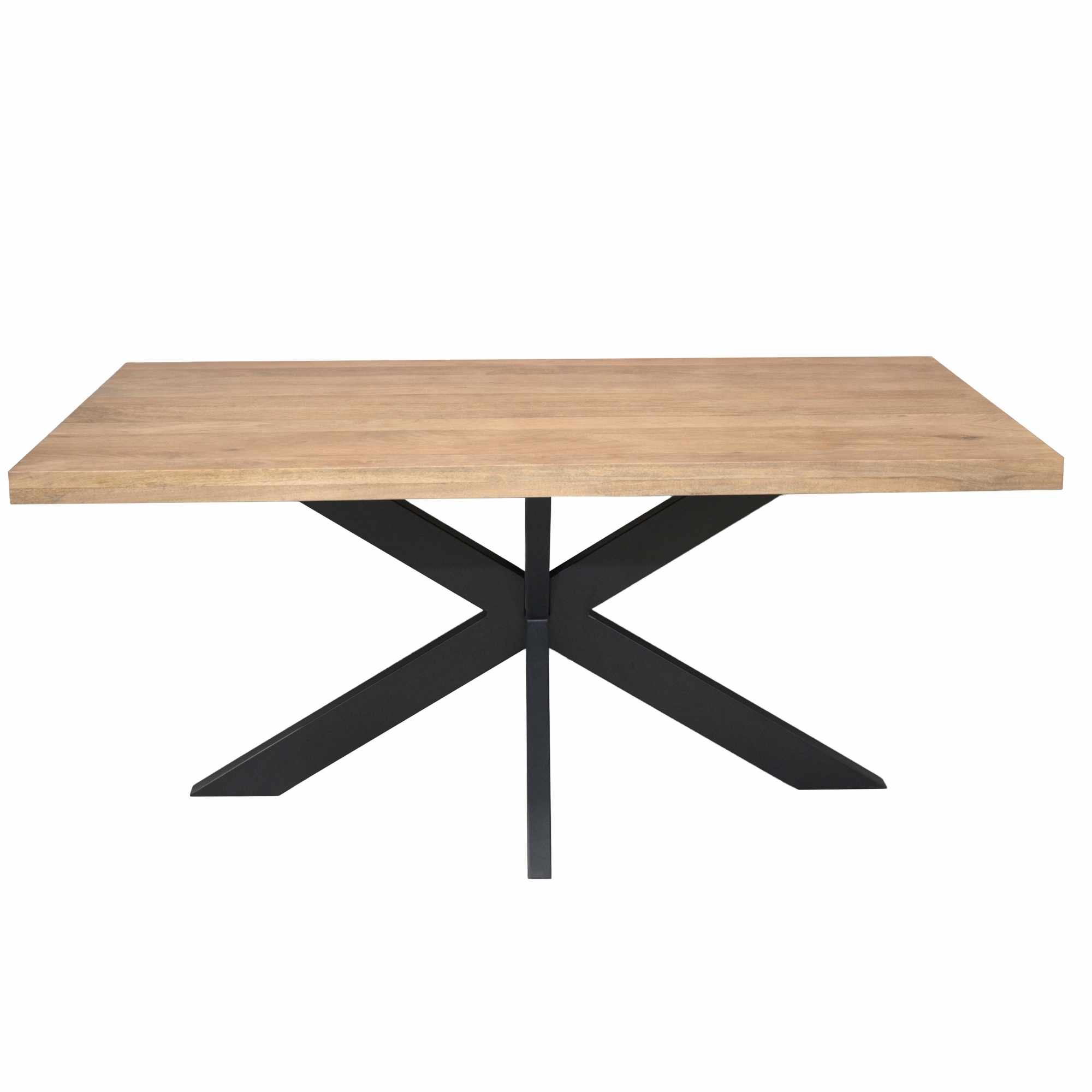 Starfurn Rechthoekige eettafel Dakota Naturel Mangohout 160 cm