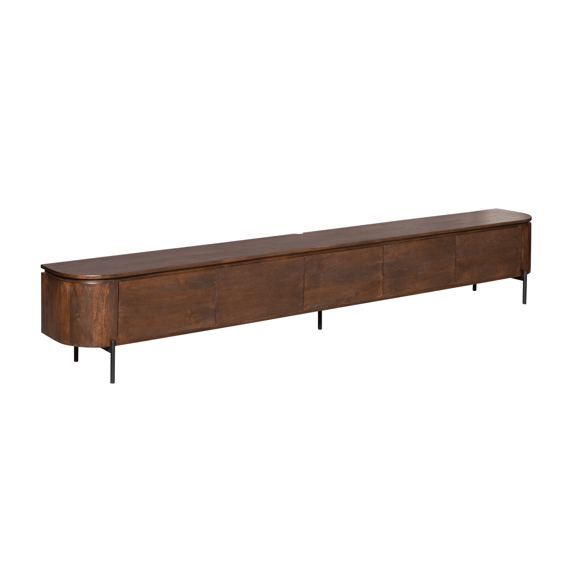 Starfurn tv meubel Excellent bruin 280x35x30 cm mangohout