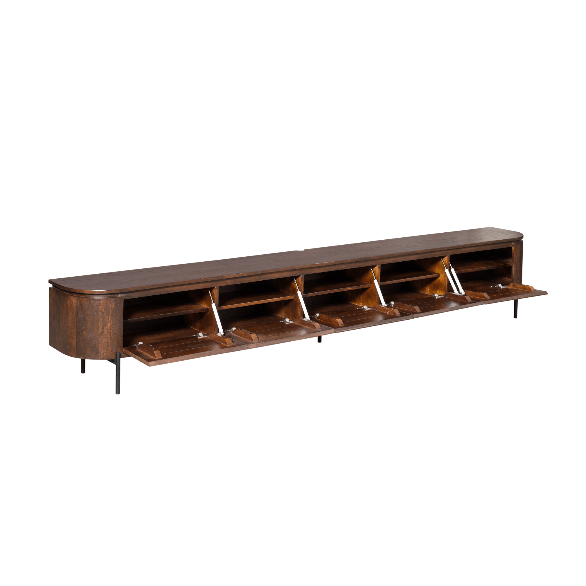 Starfurn tv meubel Excellent bruin 280x35x30 cm mangohout