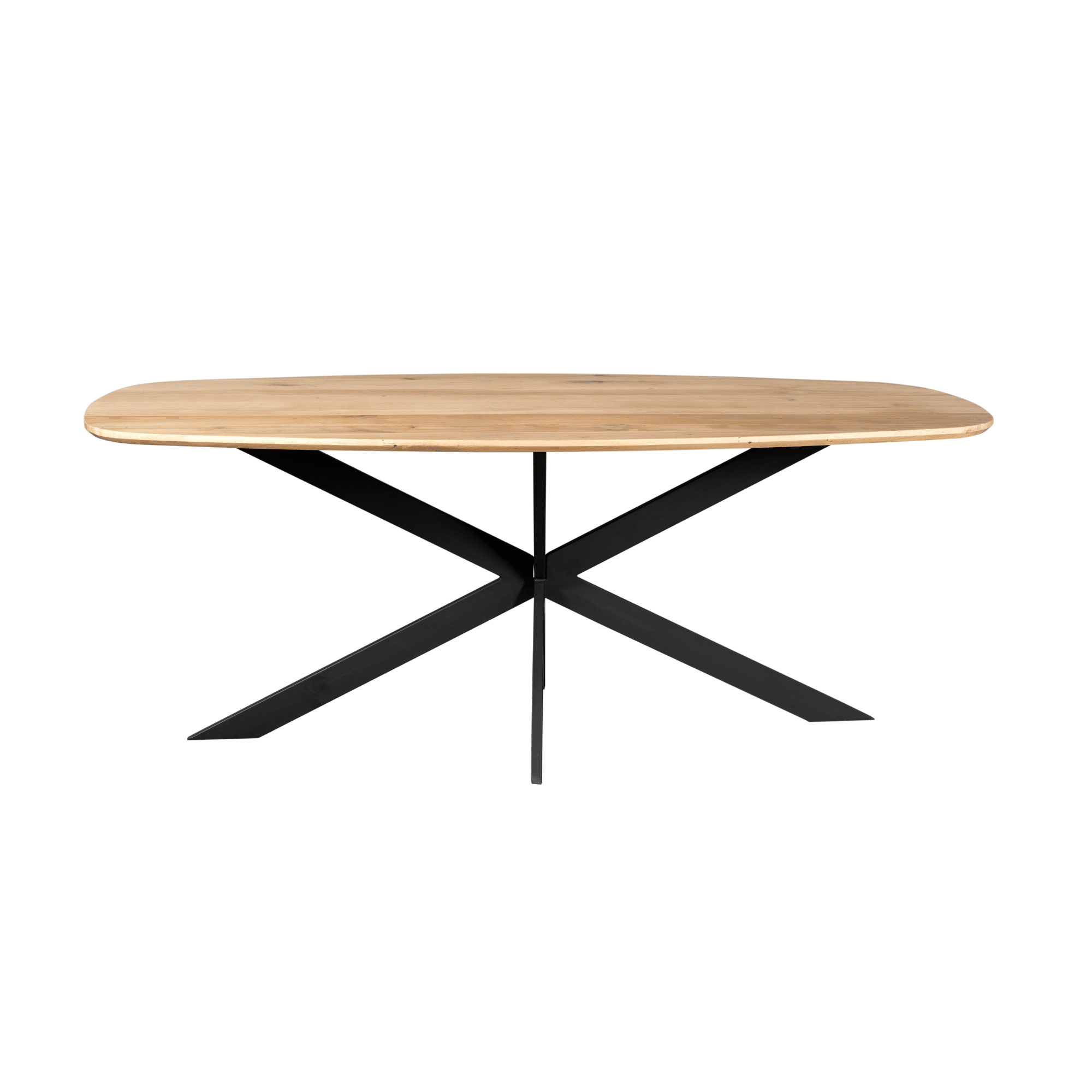 Starfurn Eiken eettafel Ferris | Deens Ovaal 200 cm | Naturel
