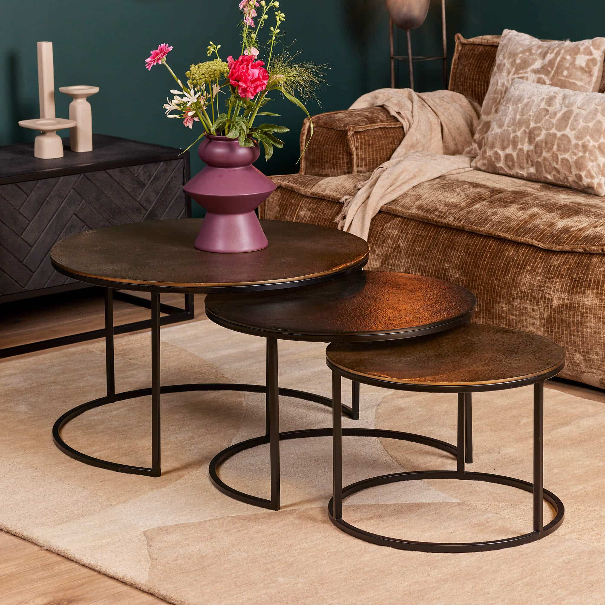 Starfurn Salontafel Xaro | 75 cm | Set van 3