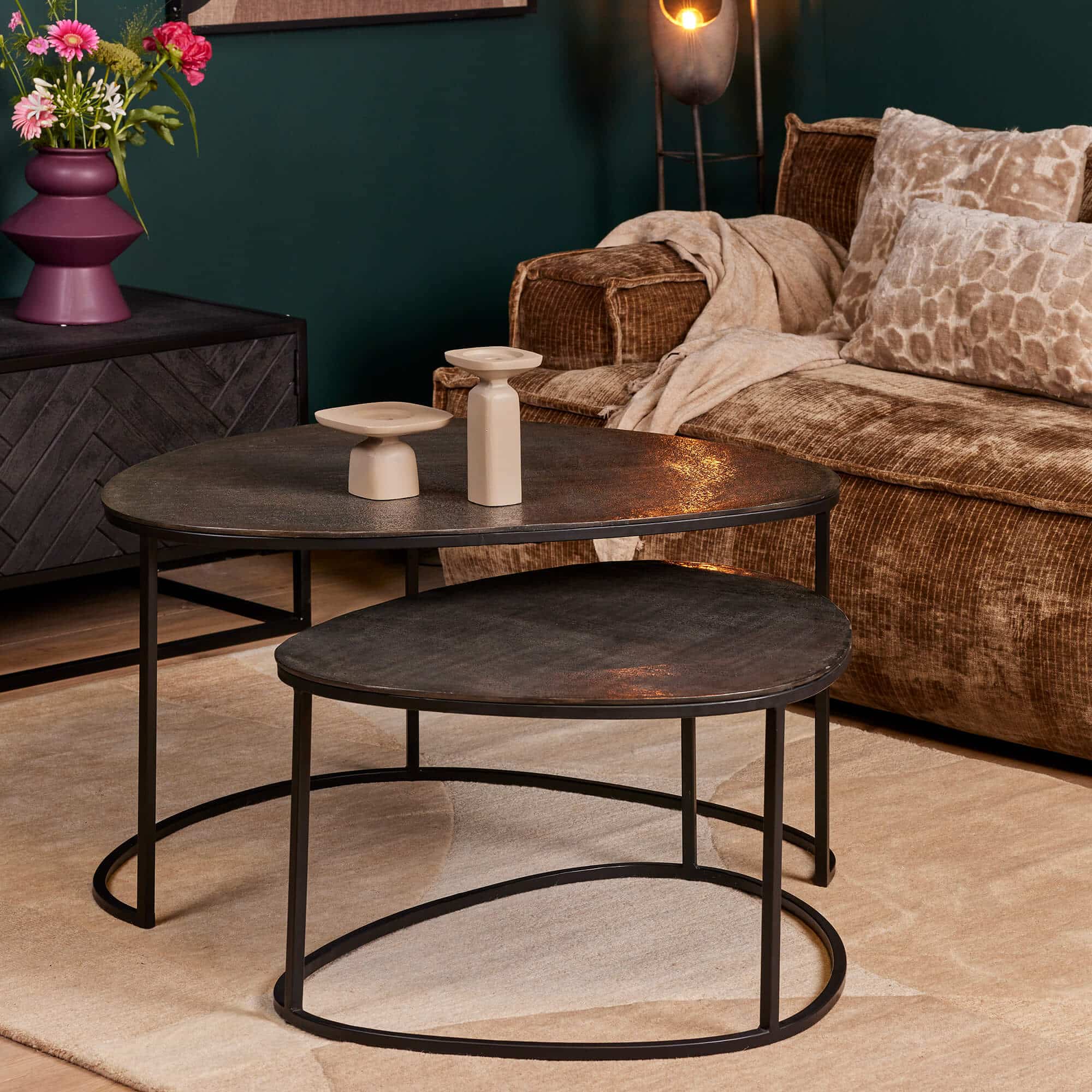 Starfurn Salontafel Lana | 65 cm | Set van 2