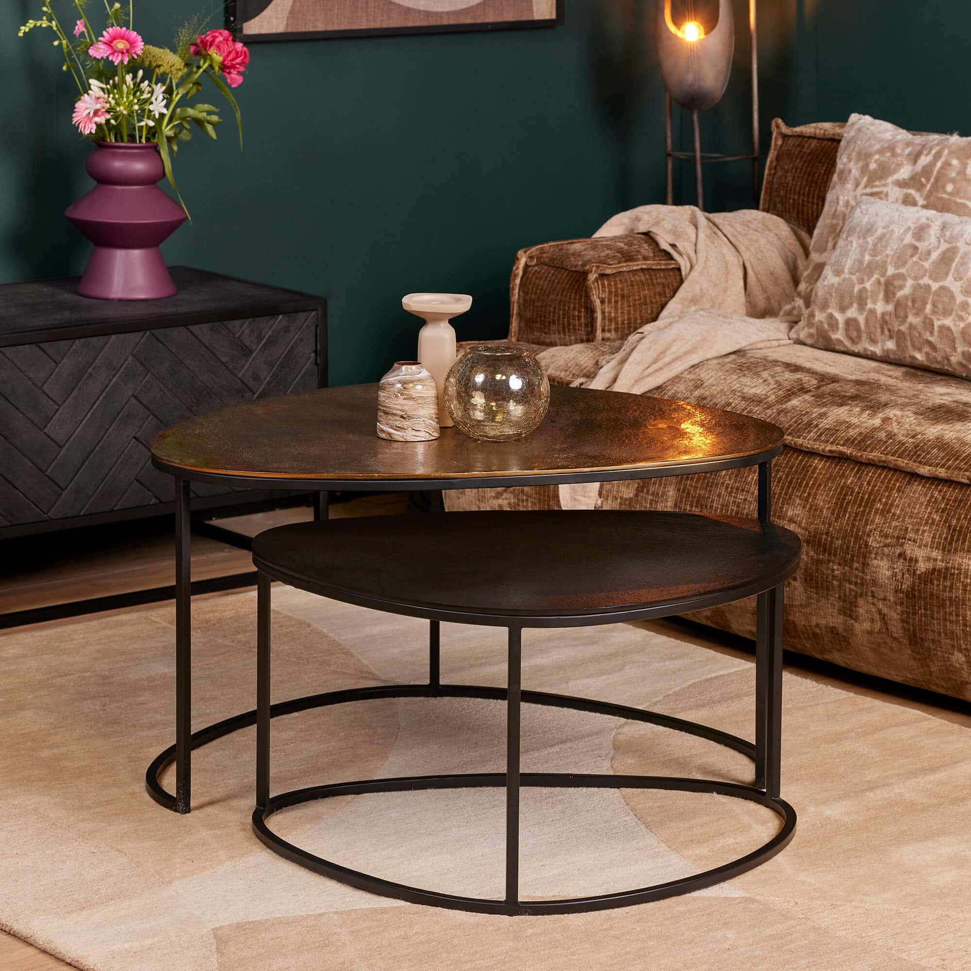 Starfurn Salontafel Jarrel | 90 cm | Set van 2