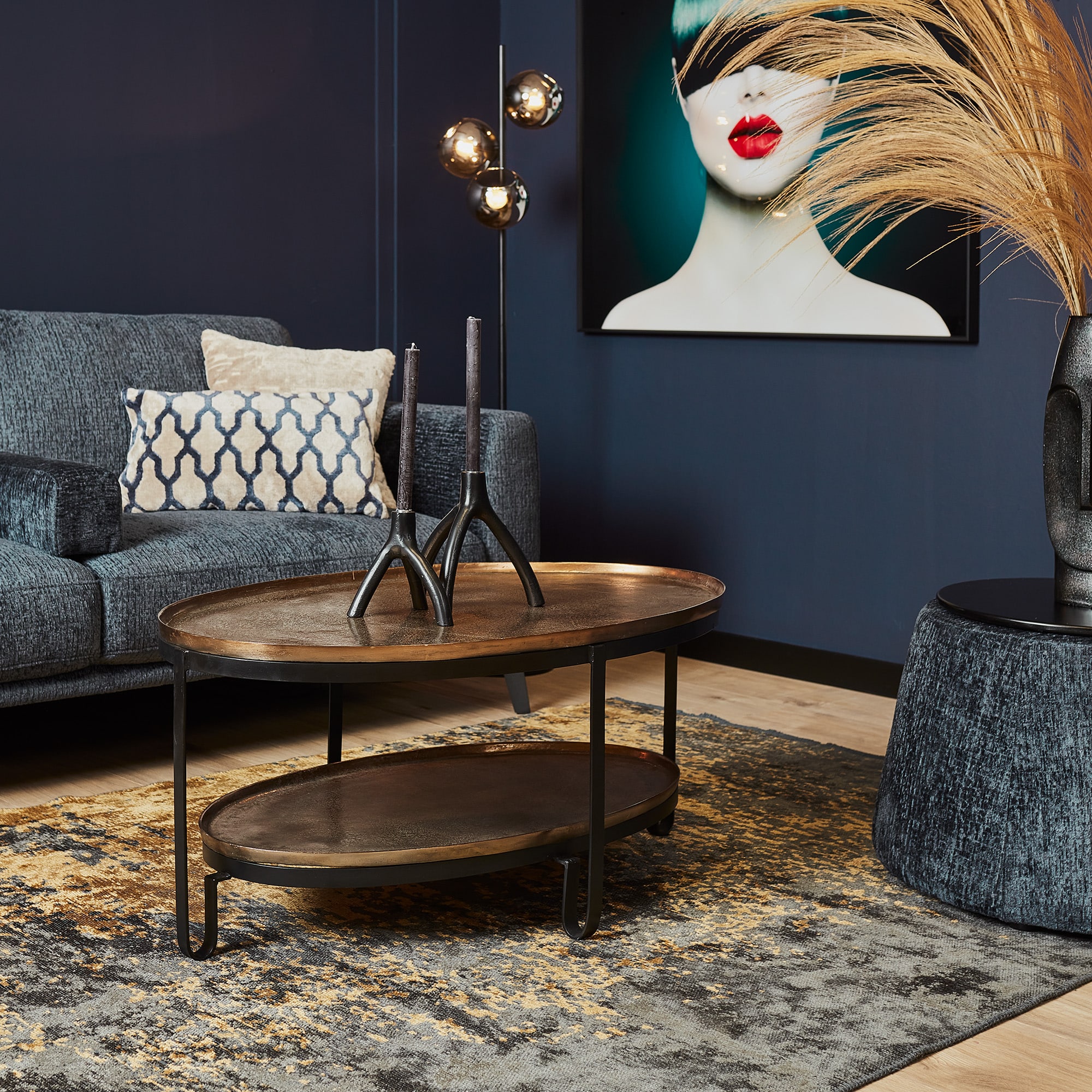 Starfurn Salontafel Kate | 100 cm | Ovaal