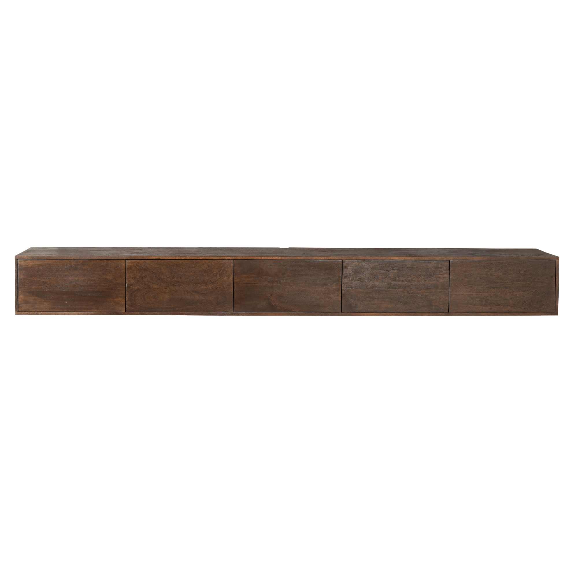 Starfurn Zwevend tv meubel Vision Brown | 280 cm