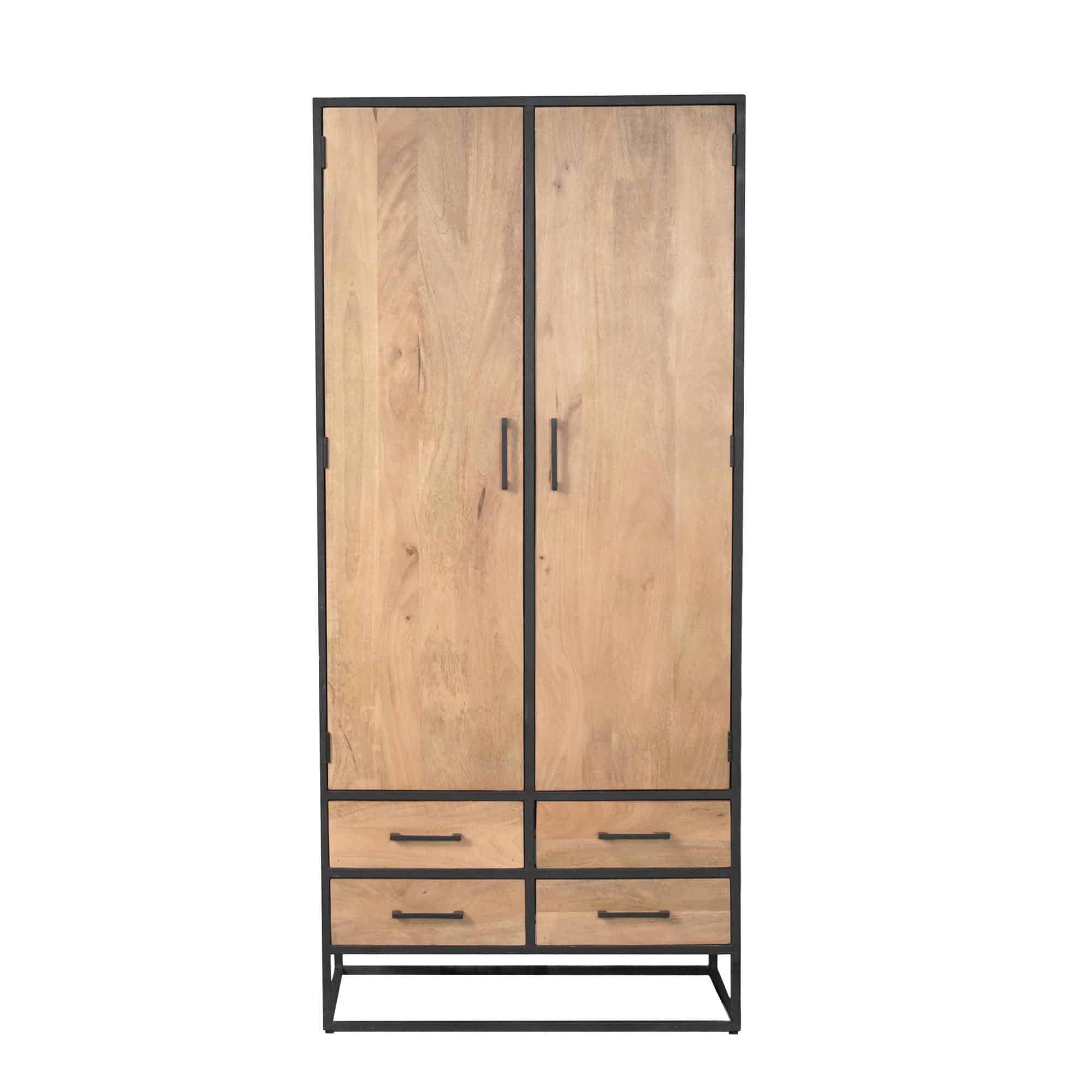 Starfurn Kabinet Dakota Naturel Mangohout 90 cm