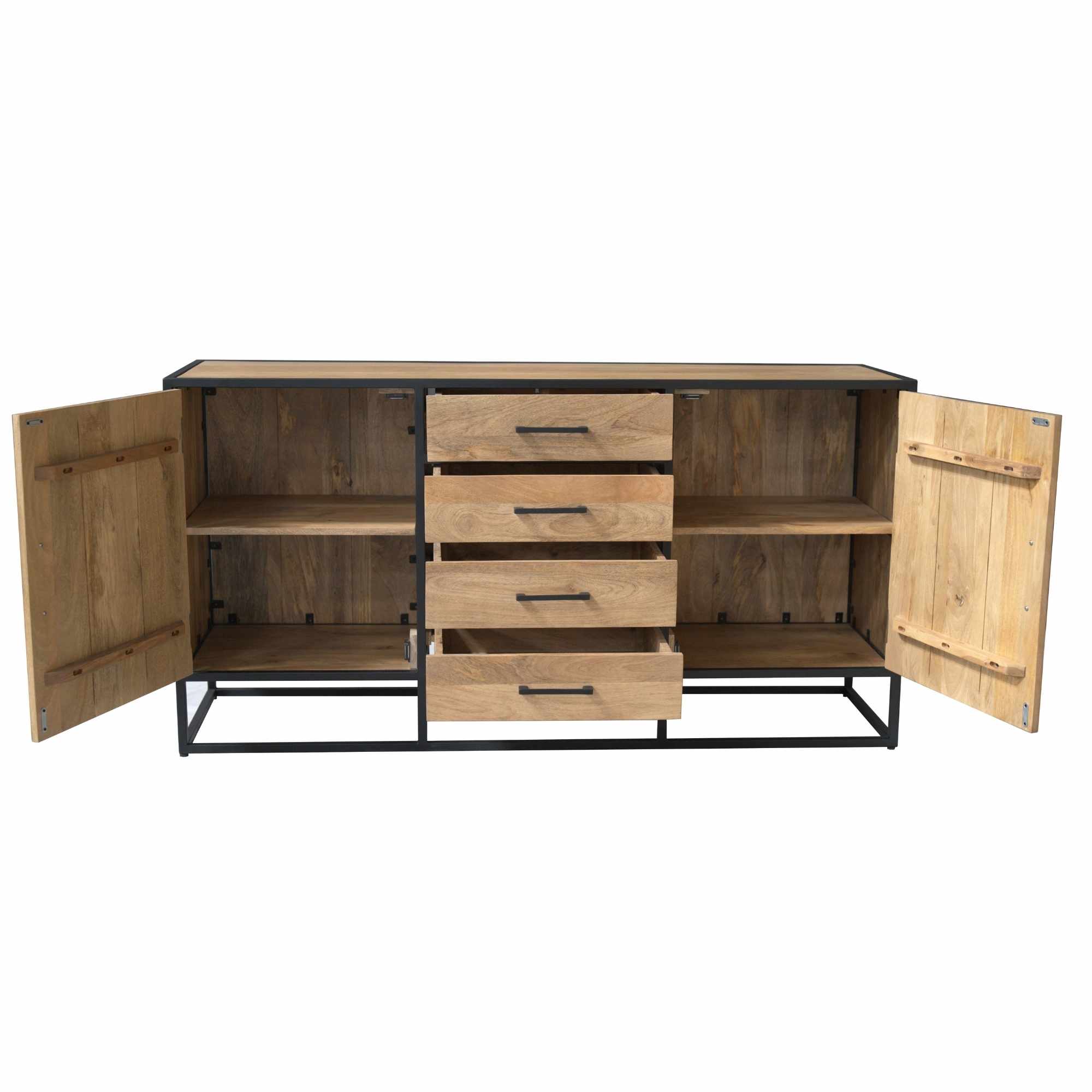 Starfurn Dressoir Dakota Naturel Mangohout 165 cm