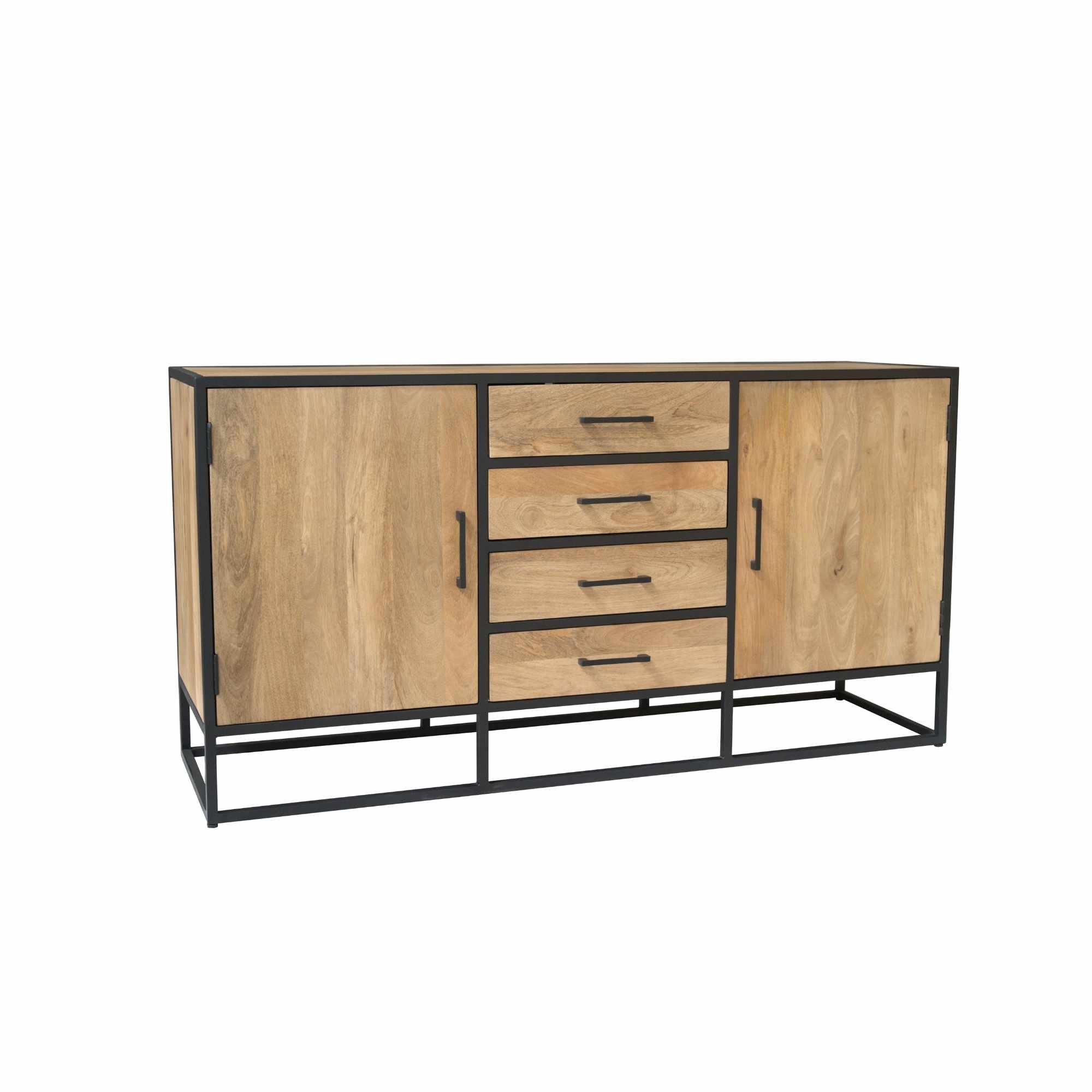 Starfurn Dressoir Dakota Naturel Mangohout 165 cm