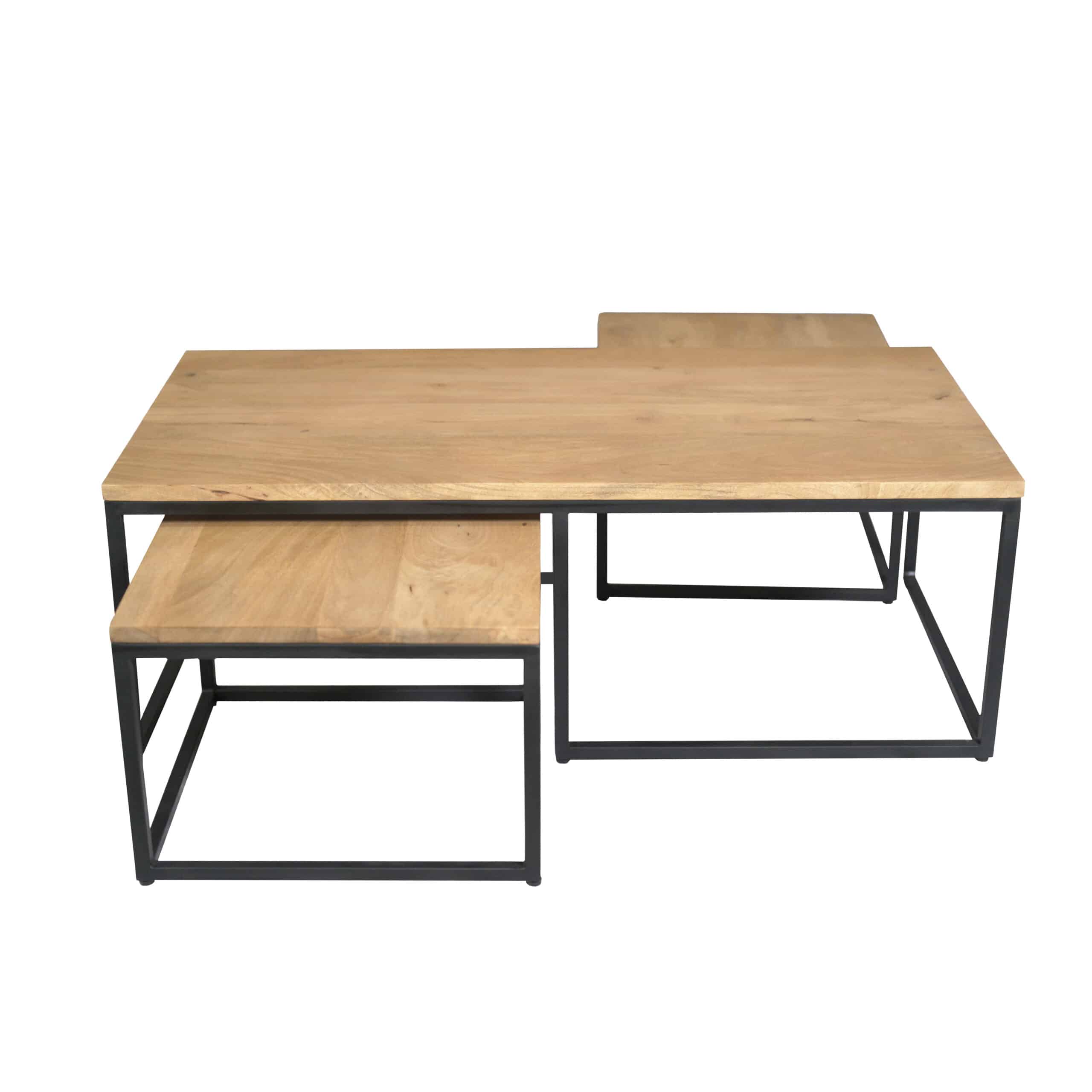 Starfurn Salontafel set Dakota Naturel Mangohout 120 cm