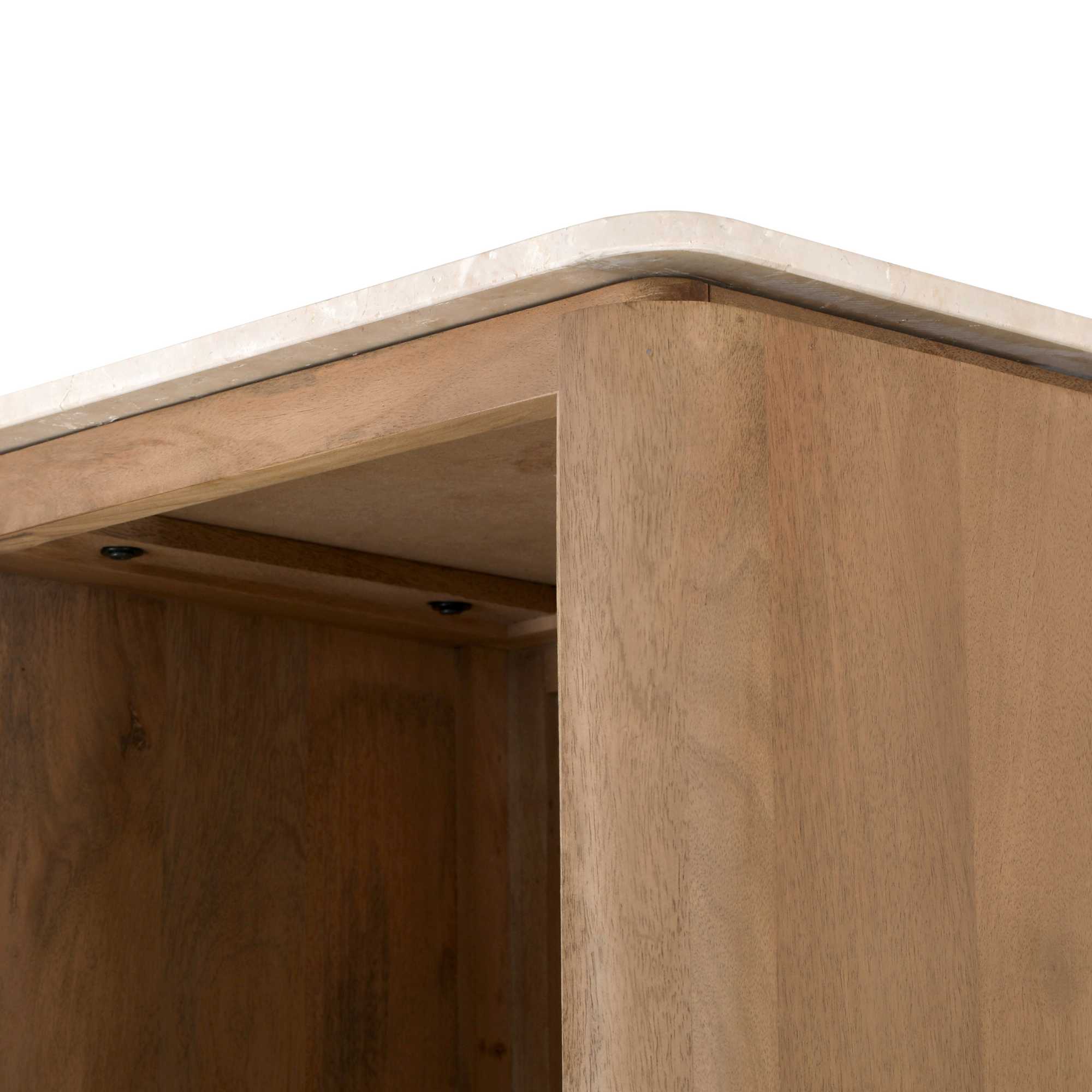 Starfurn Boekenkast Dallas Naturel Mangohout 55 cm