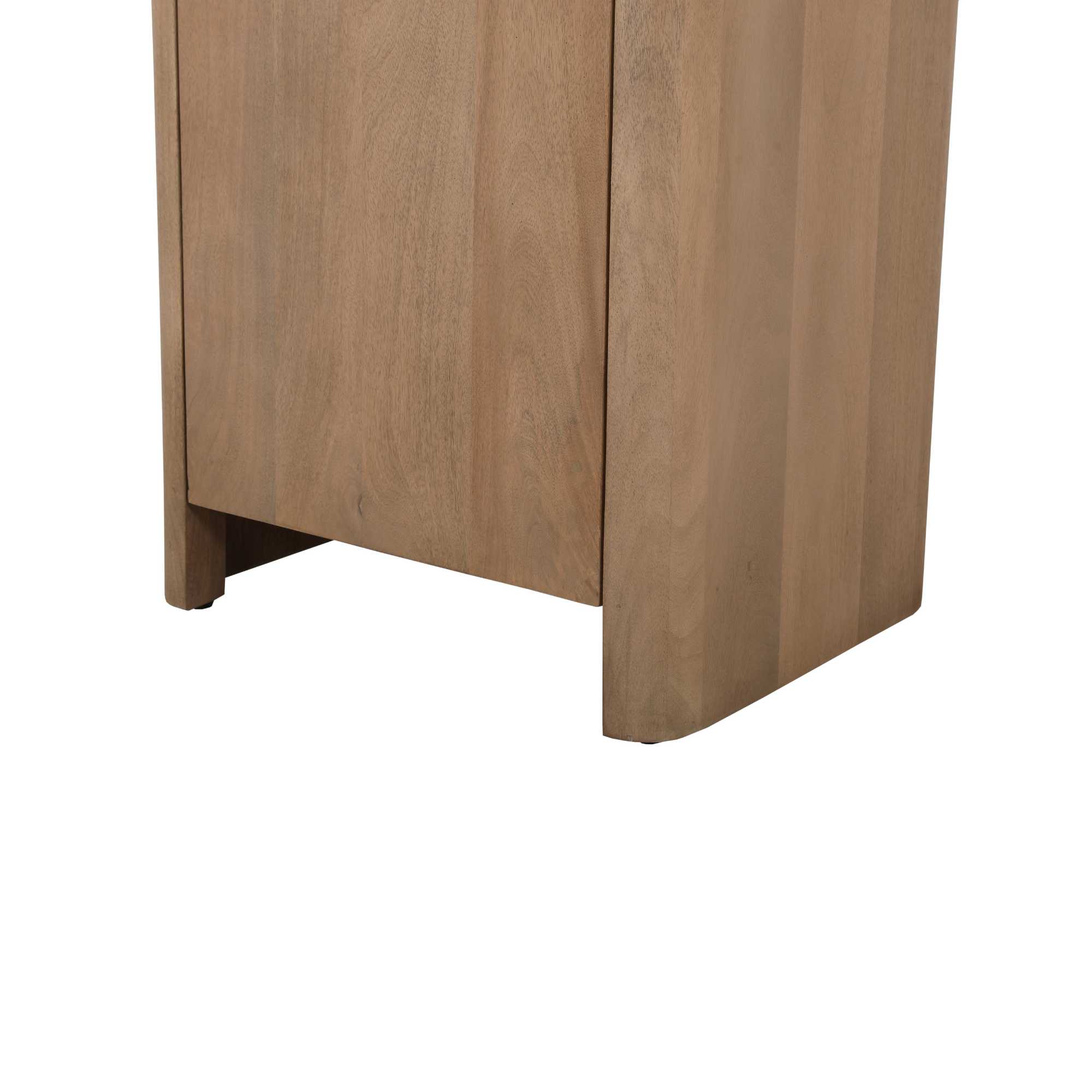 Starfurn Boekenkast Dallas Naturel Mangohout 55 cm