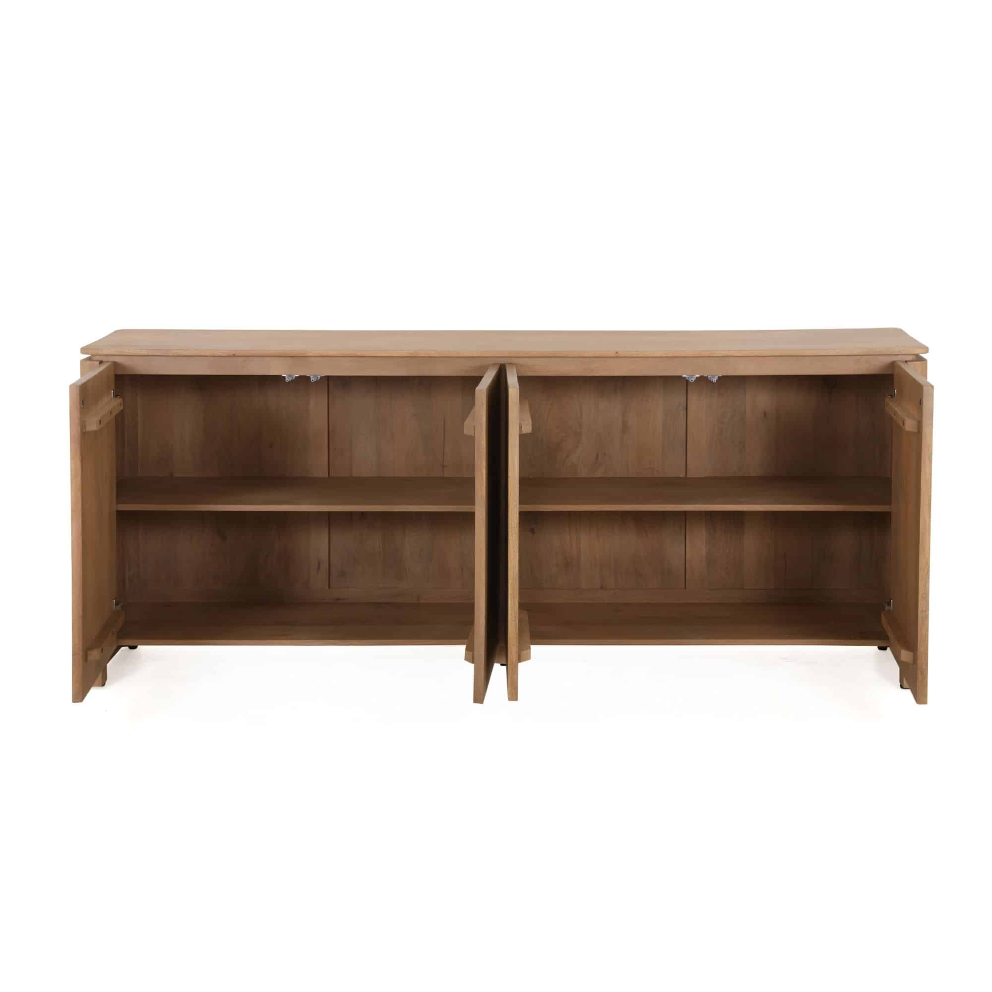 Starfurn Dressoir Dallas Naturel Mangohout 210 cm
