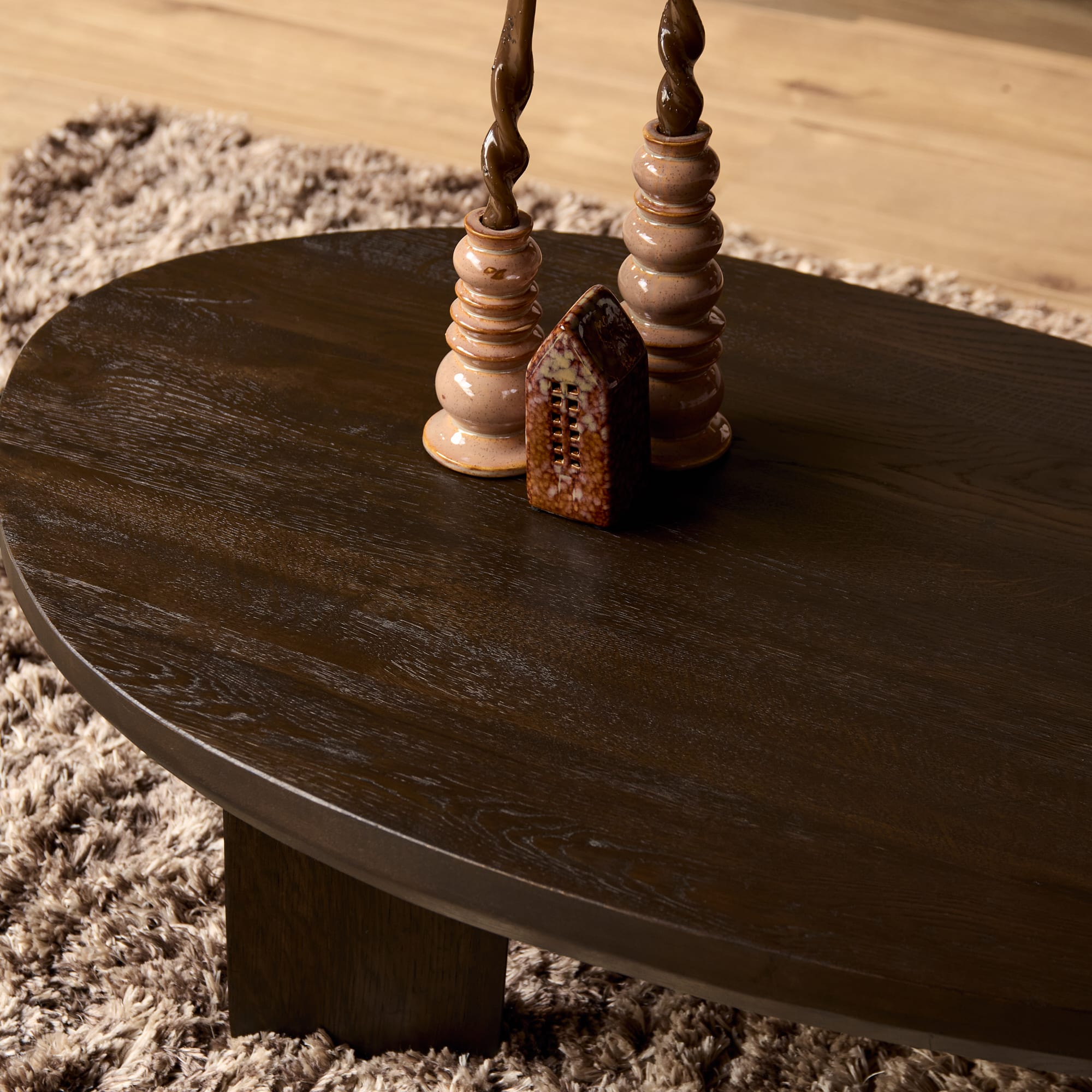 Starfurn Salontafel Zillah Bruin Eikenhout 130 cm