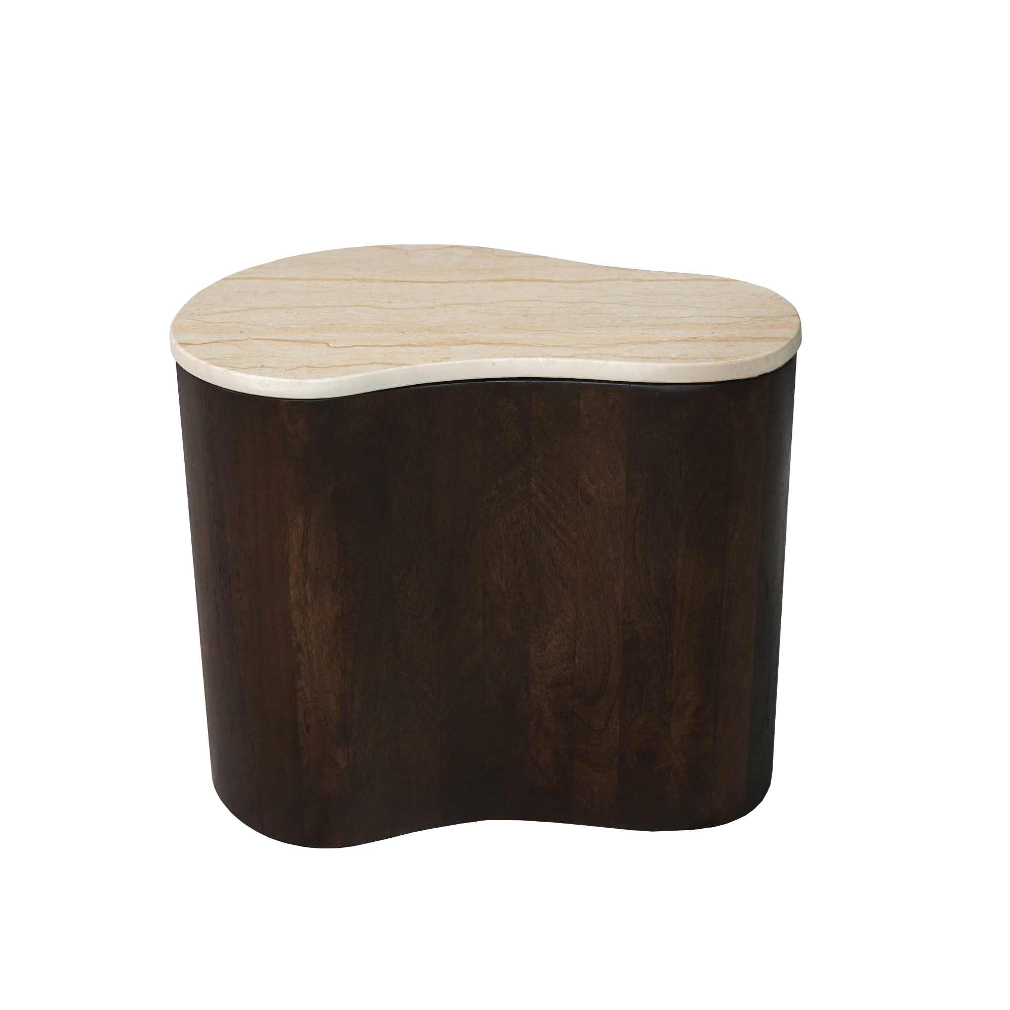 Starfurn Salontafel Lovi Bruin Marmer 50 cm