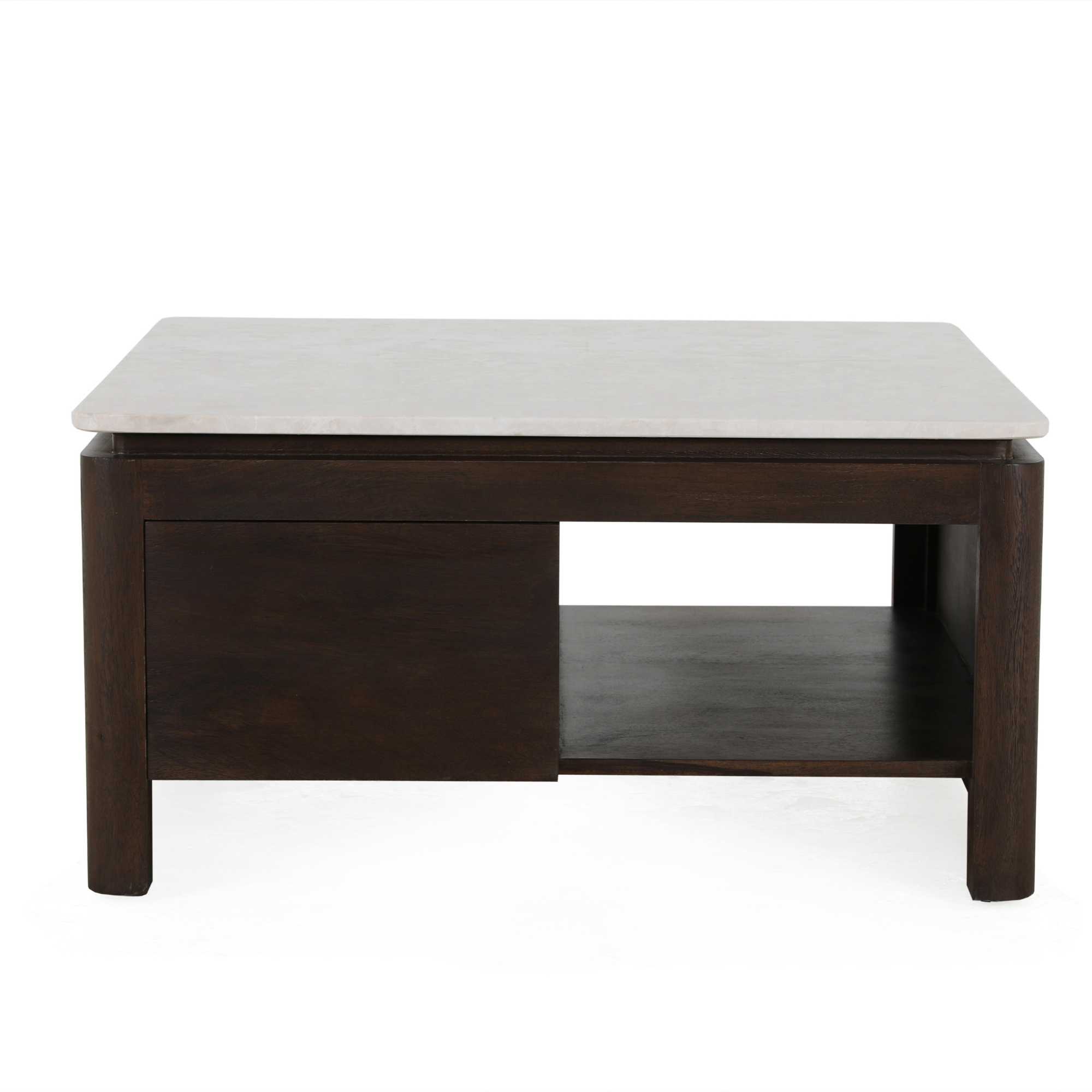 Starfurn Vierkante Salontafel Dallas Bruin Mangohout 80 cm