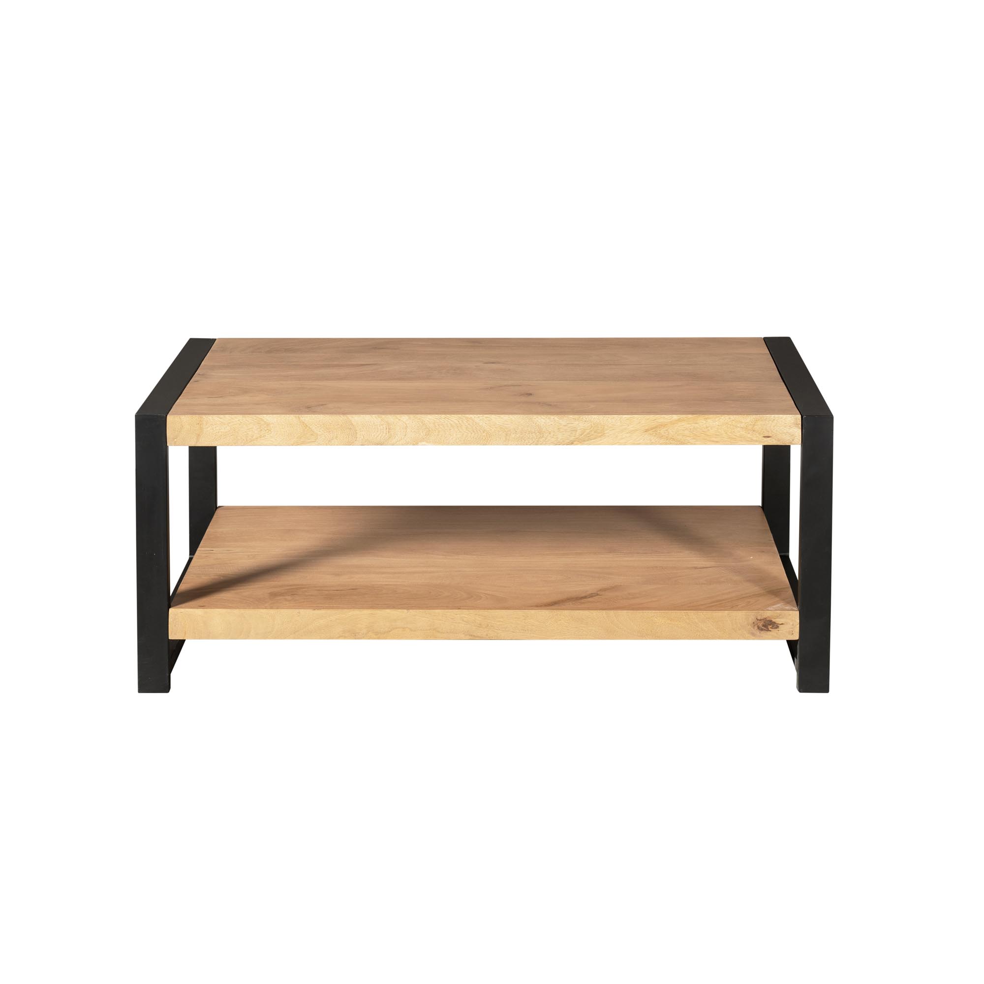 Starfurn Salontafel Britt met onderblad Naturel Mangohout 110 cm