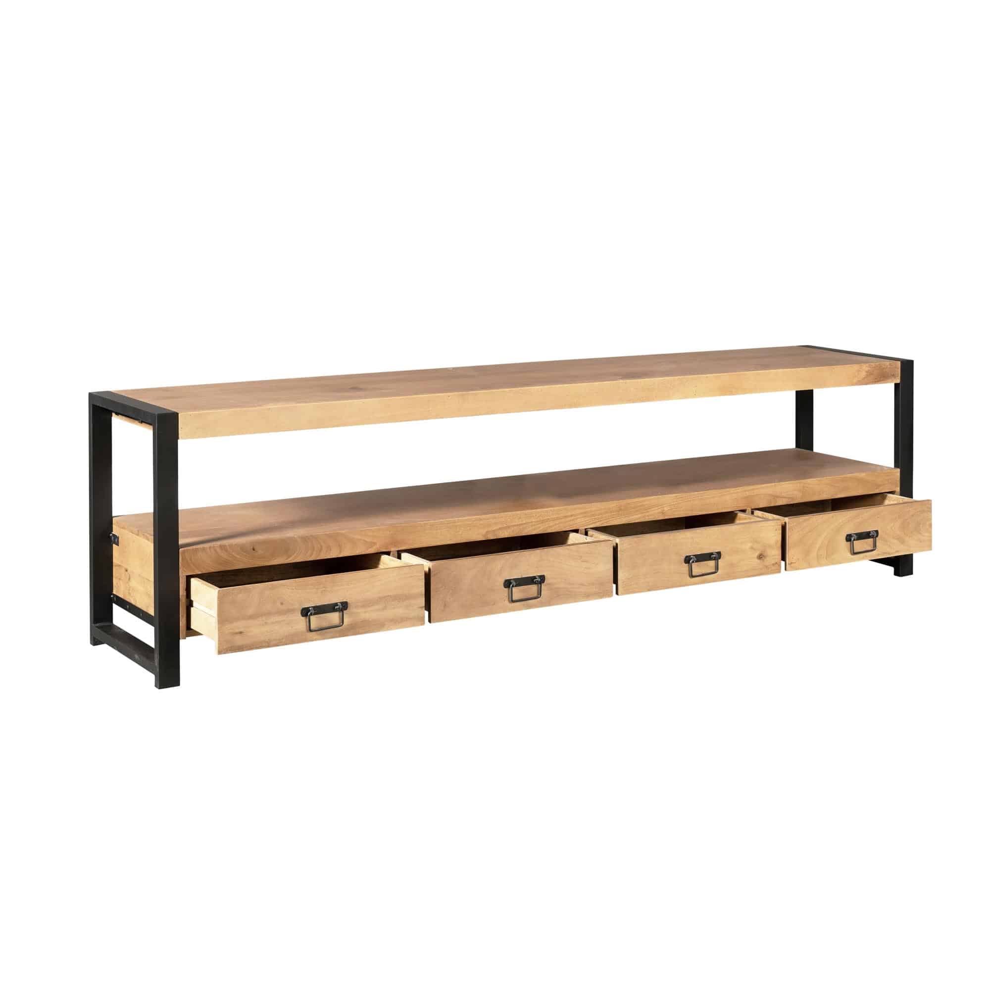 Starfurn Tv meubel Britt Naturel Mangohout 180 cm