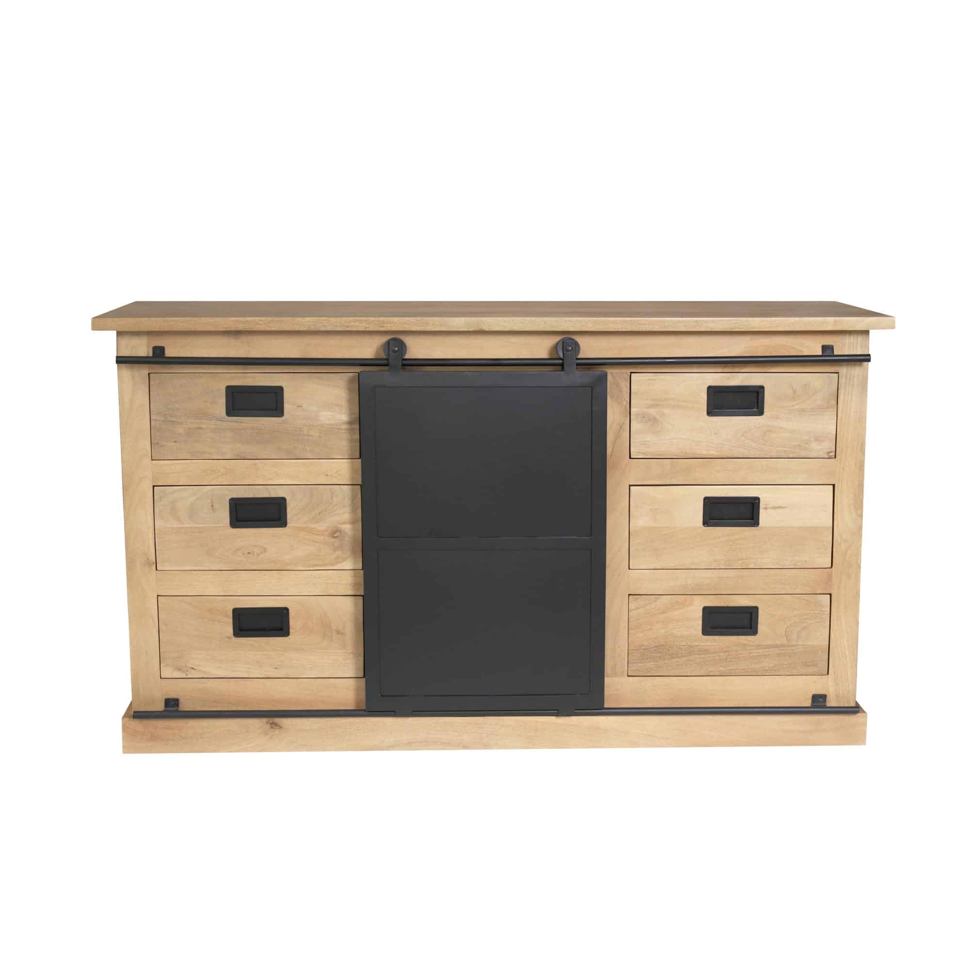 Starfurn Dressoir Fresno Naturel Mangohout 160 cm