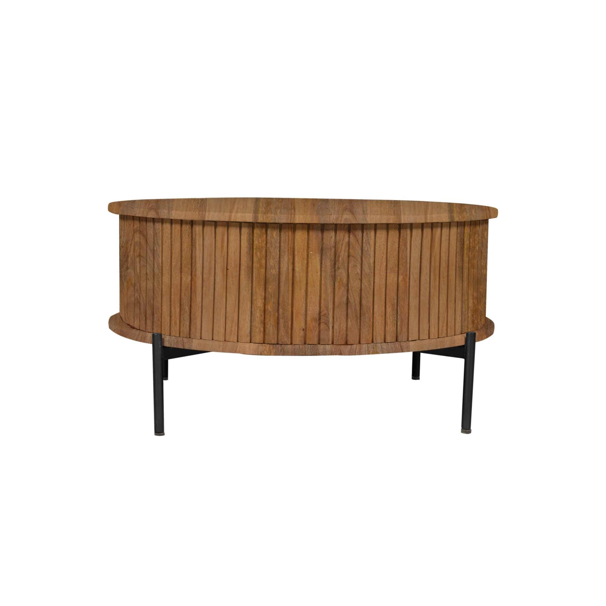 Starfurn Salontafel Madison Natural | 80 cm | Rond