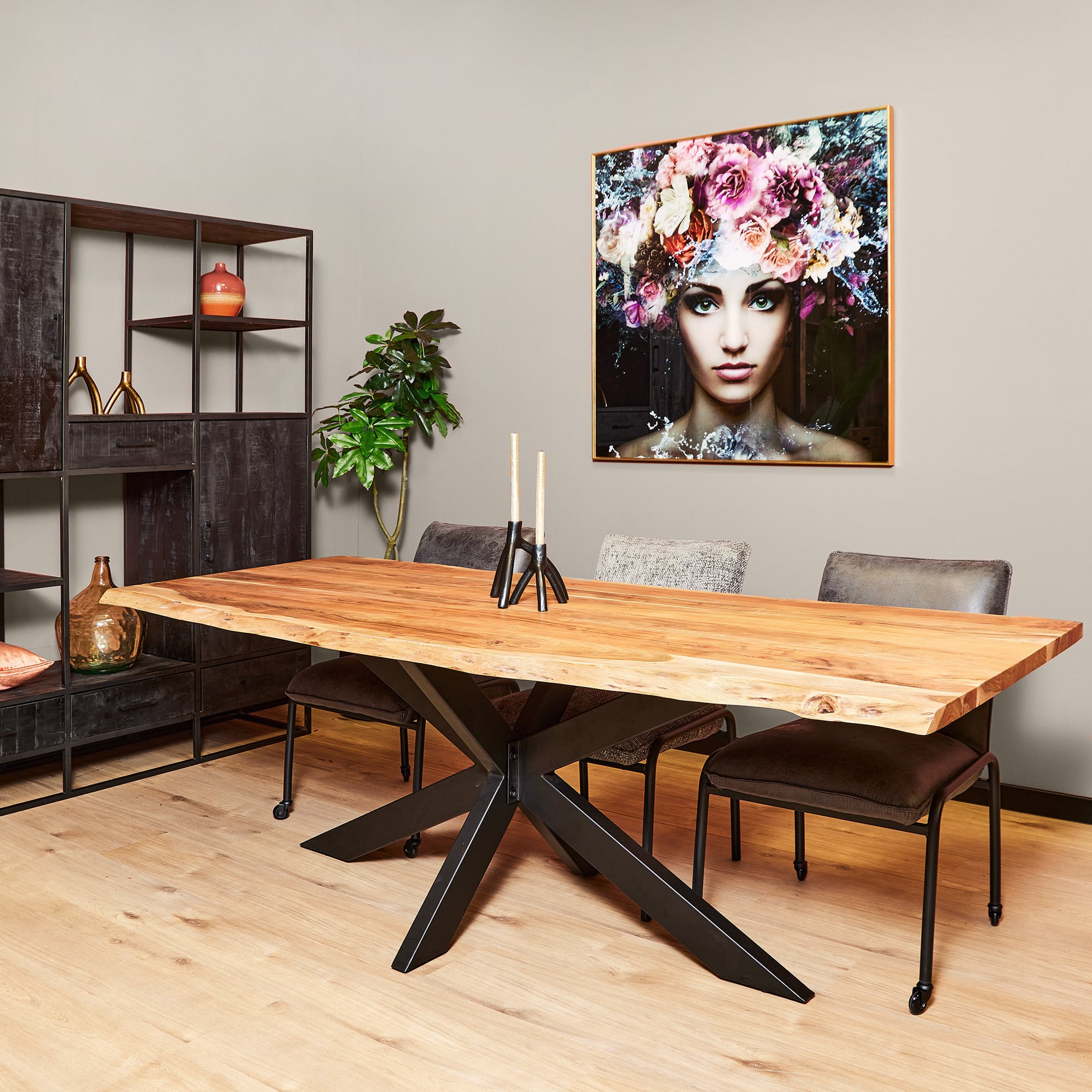 Starfurn Boomstamtafel Live Edge | 240 cm