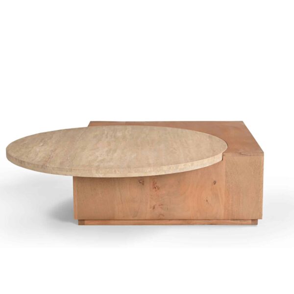 Starfurn Salontafel Numa Naturel Travertin 103 cm