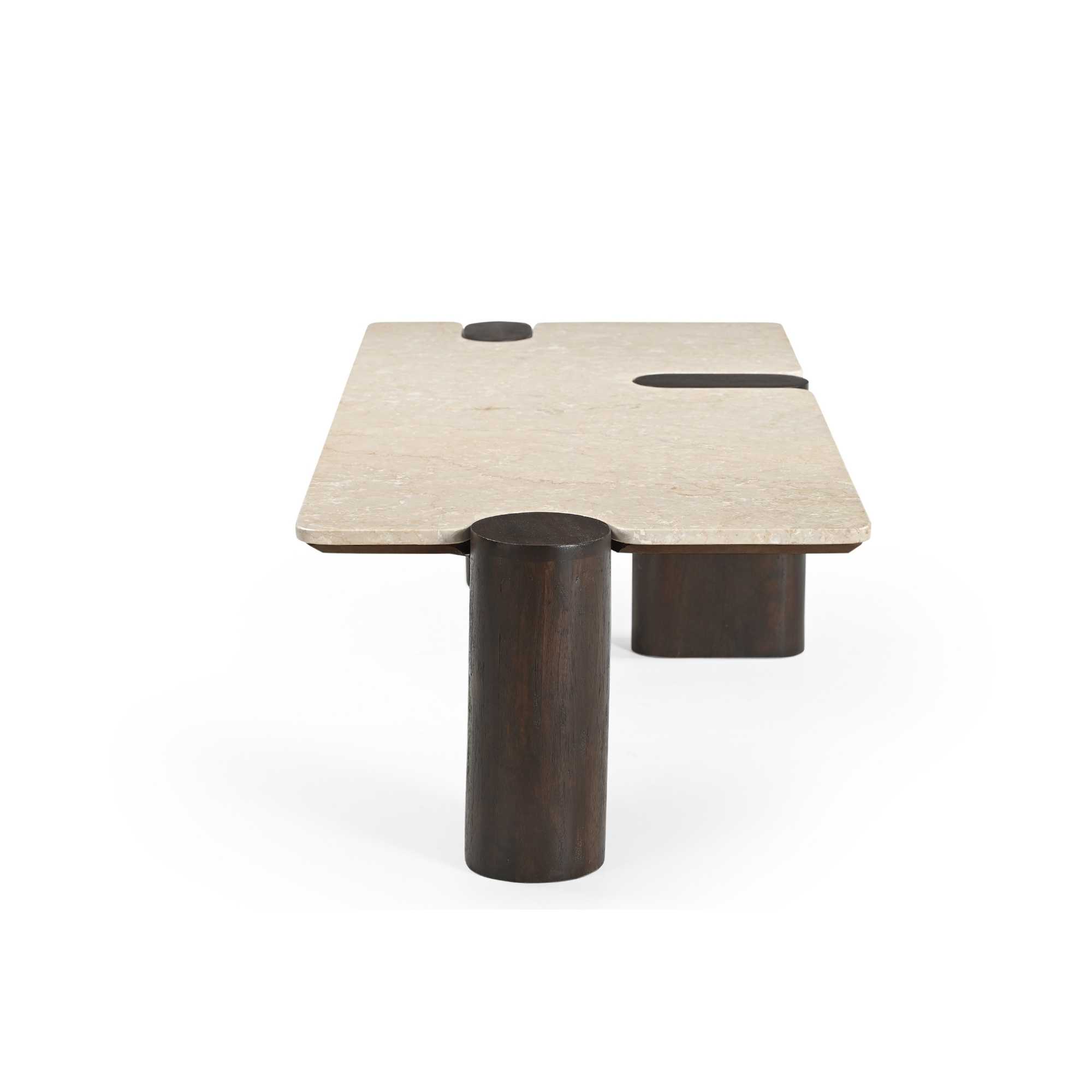 Starfurn Salontafel Maeve Bruin Marmer 128 cm