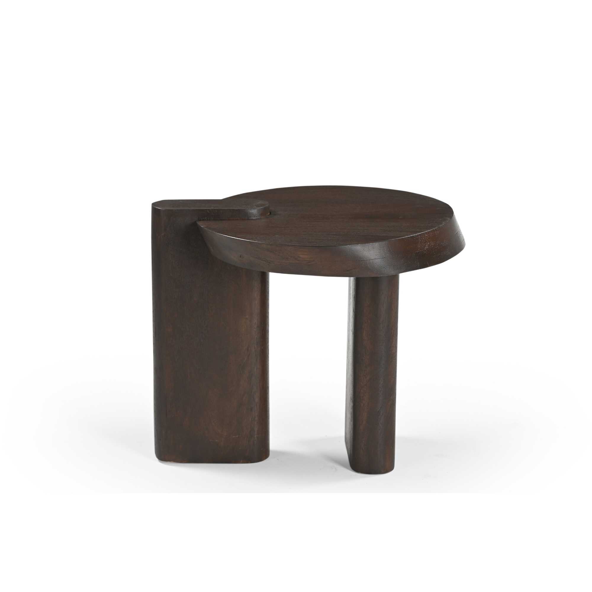 Starfurn Bijzettafel Rava Bruin Mangohout 50 cm