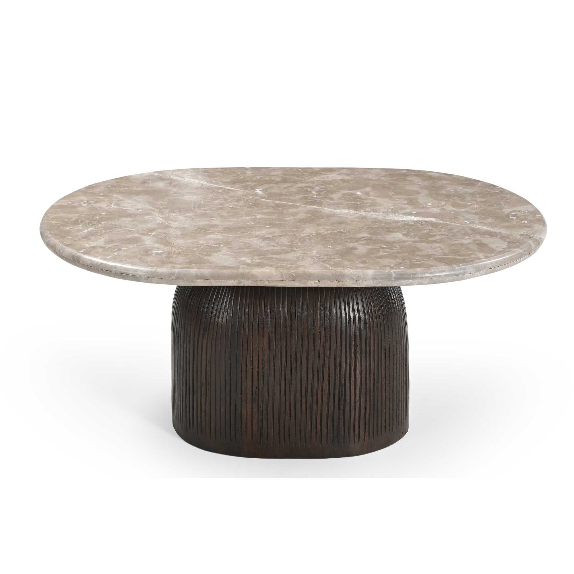 Starfurn Salontafel Noel Bruin Marmer 90 cm