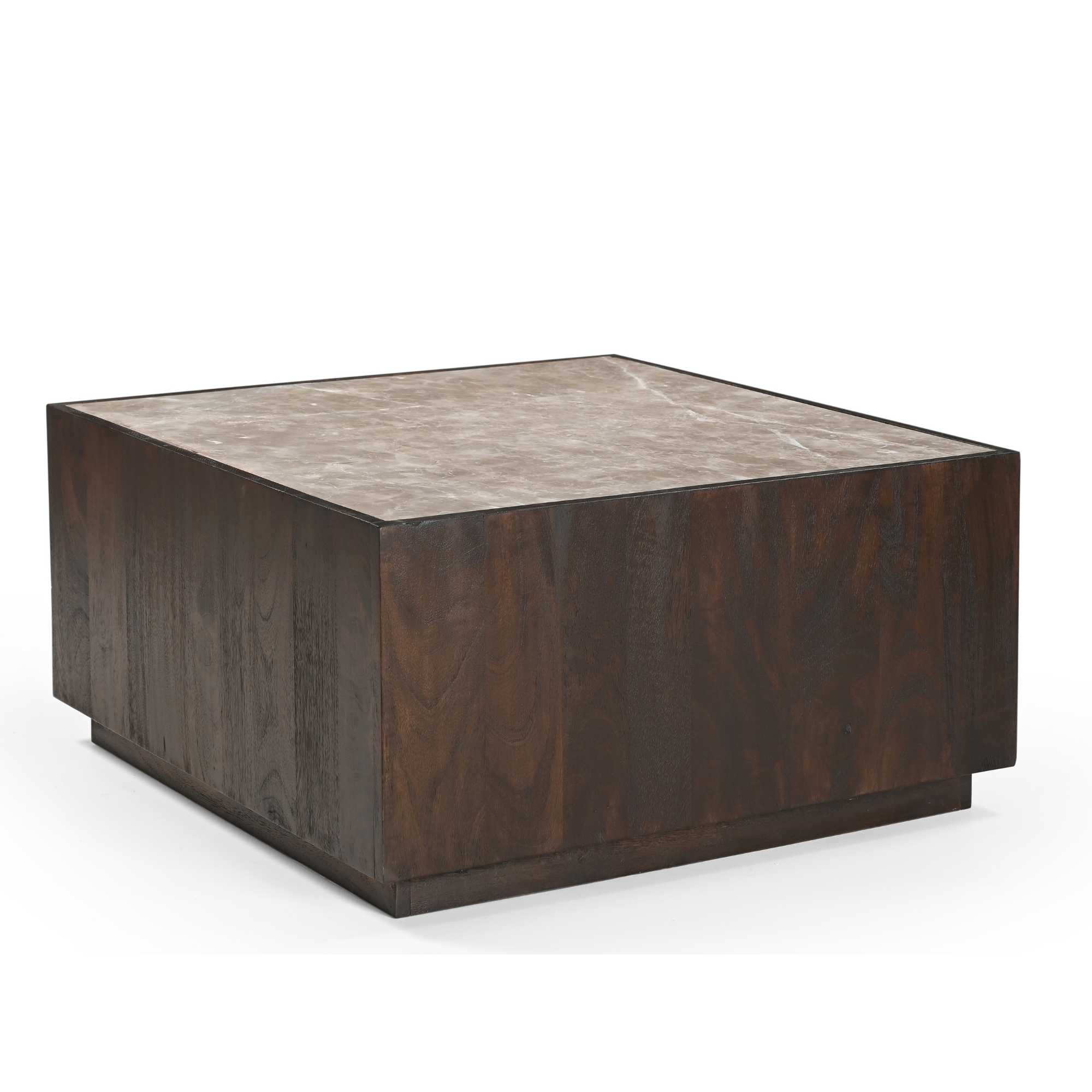 Starfurn Salontafel Moos Bruin Marmer 80 cm