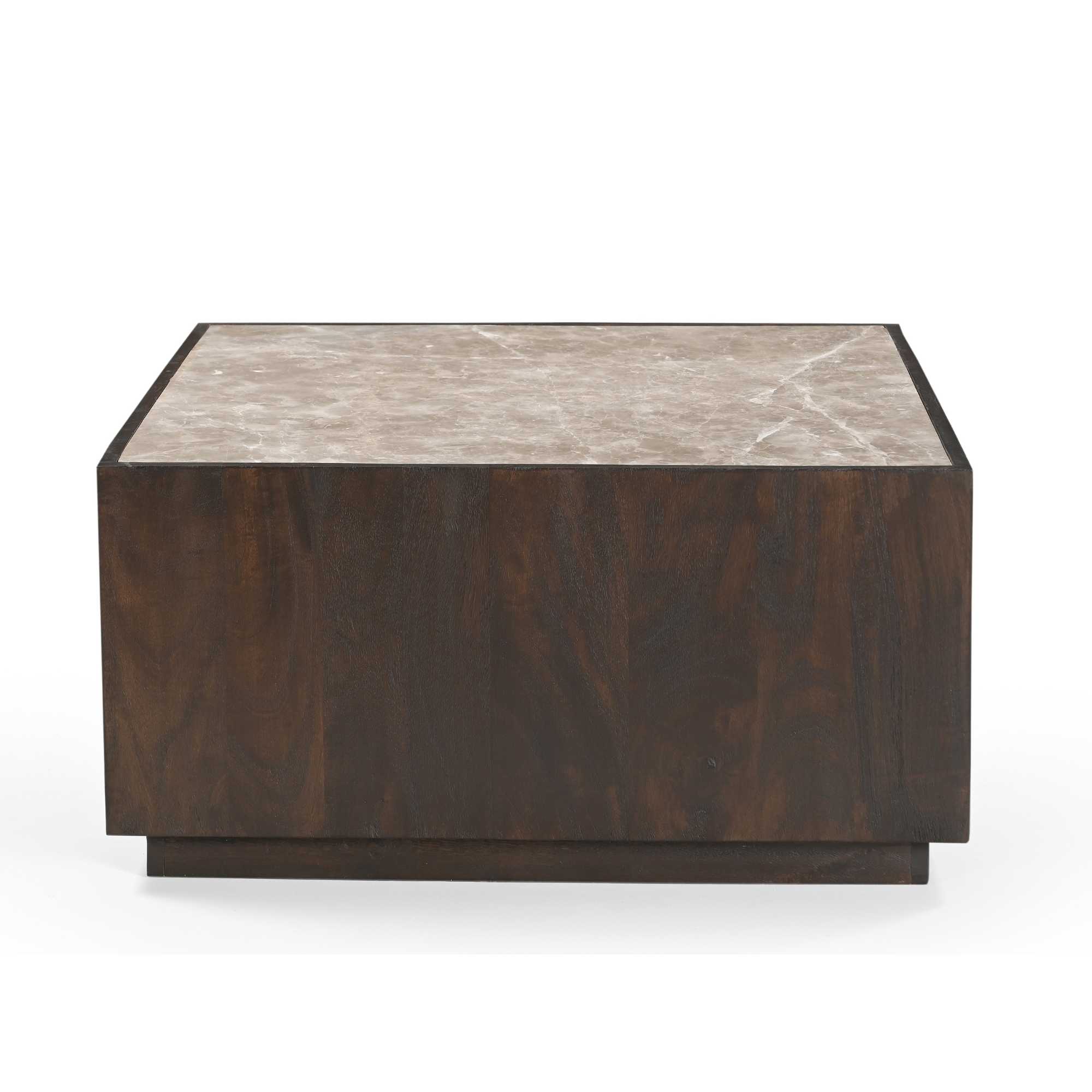 Starfurn Salontafel Moos Bruin Marmer 80 cm