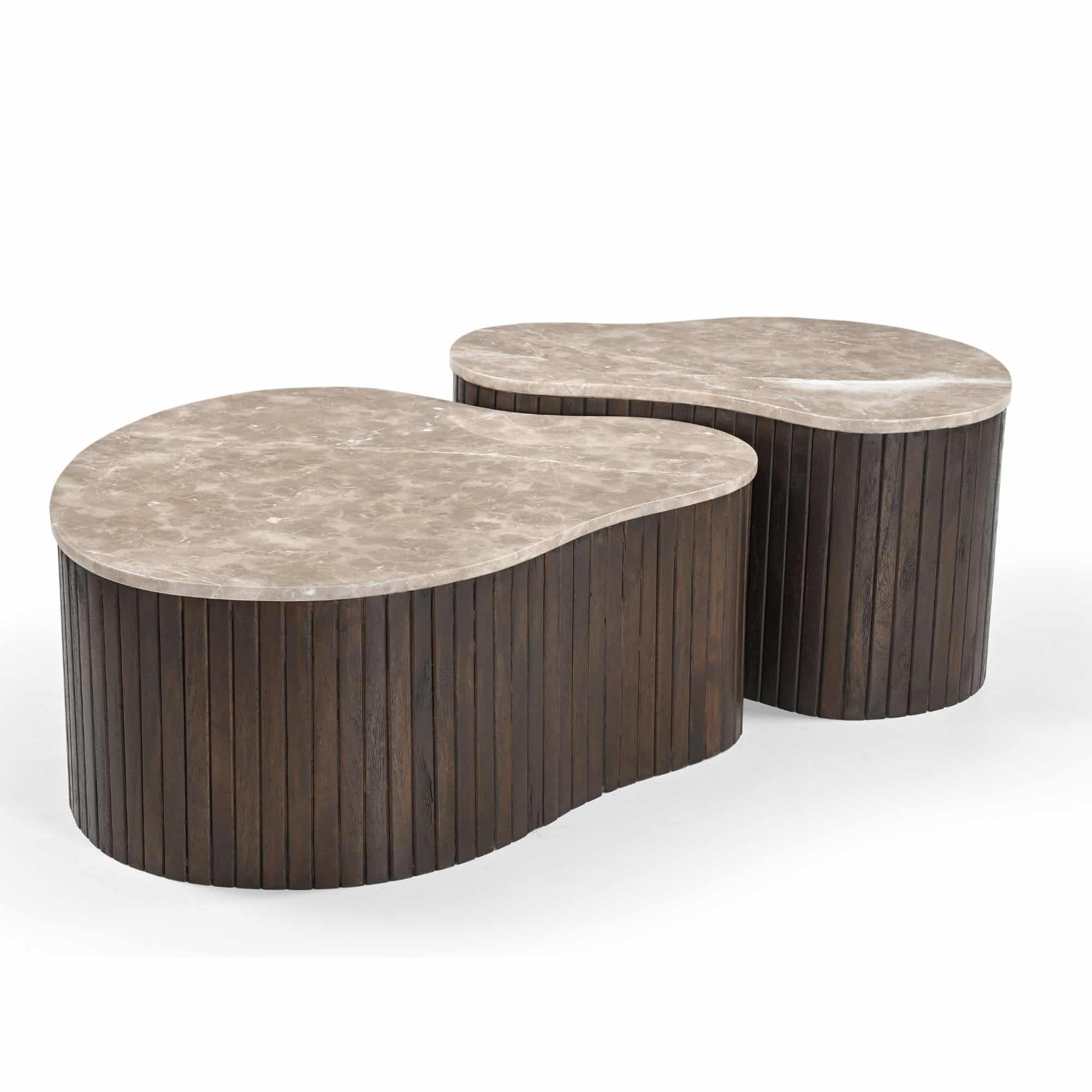 Starfurn Salontafel Nomi Bruin Marmer 84 cm