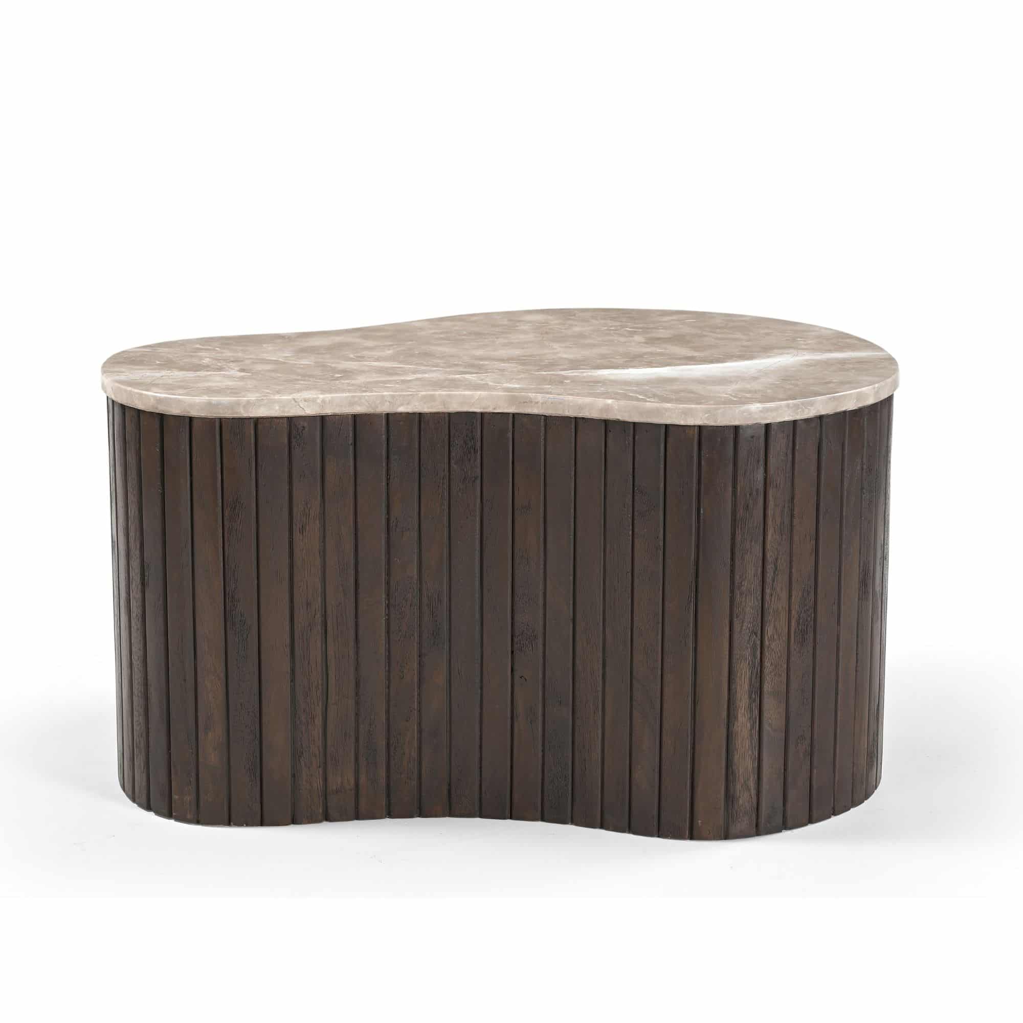 Starfurn Salontafel Nomi Bruin Marmer 70 cm