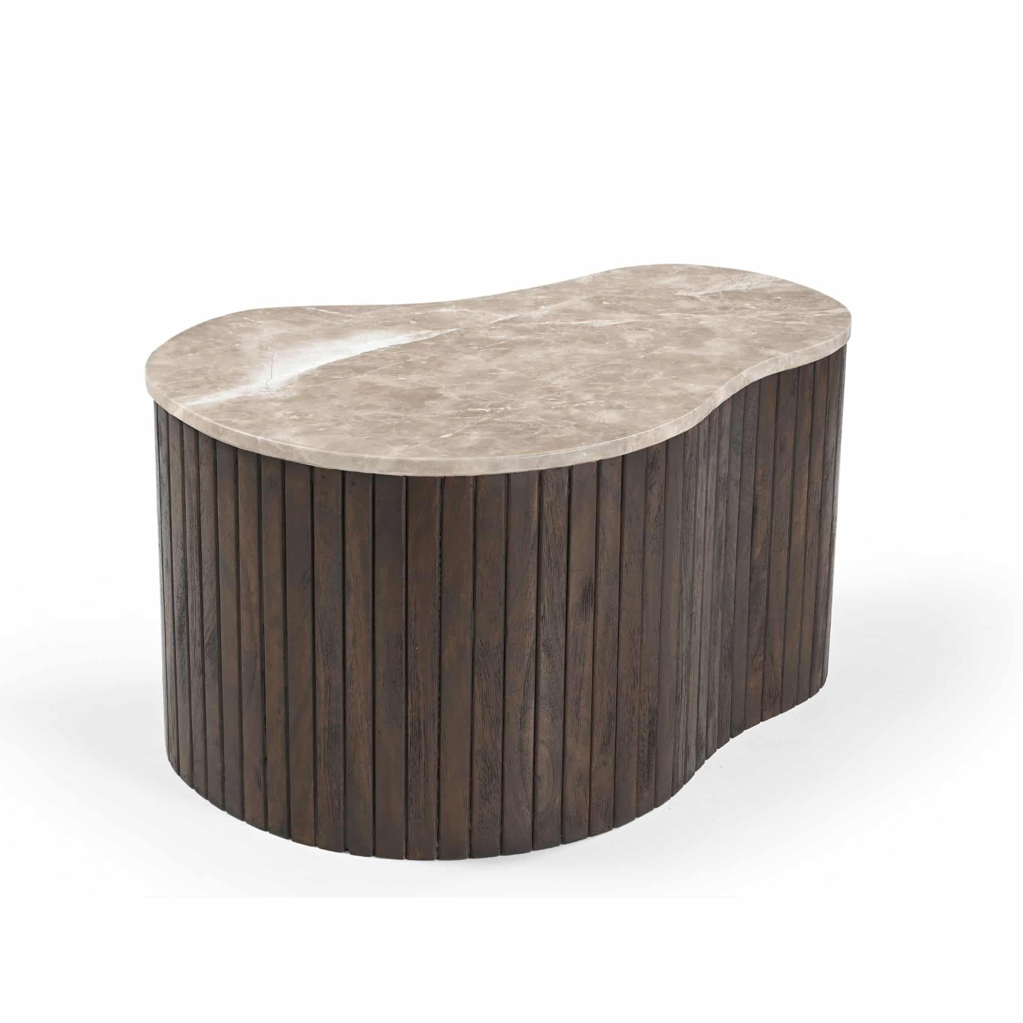 Starfurn Salontafel Nomi Bruin Marmer 70 cm