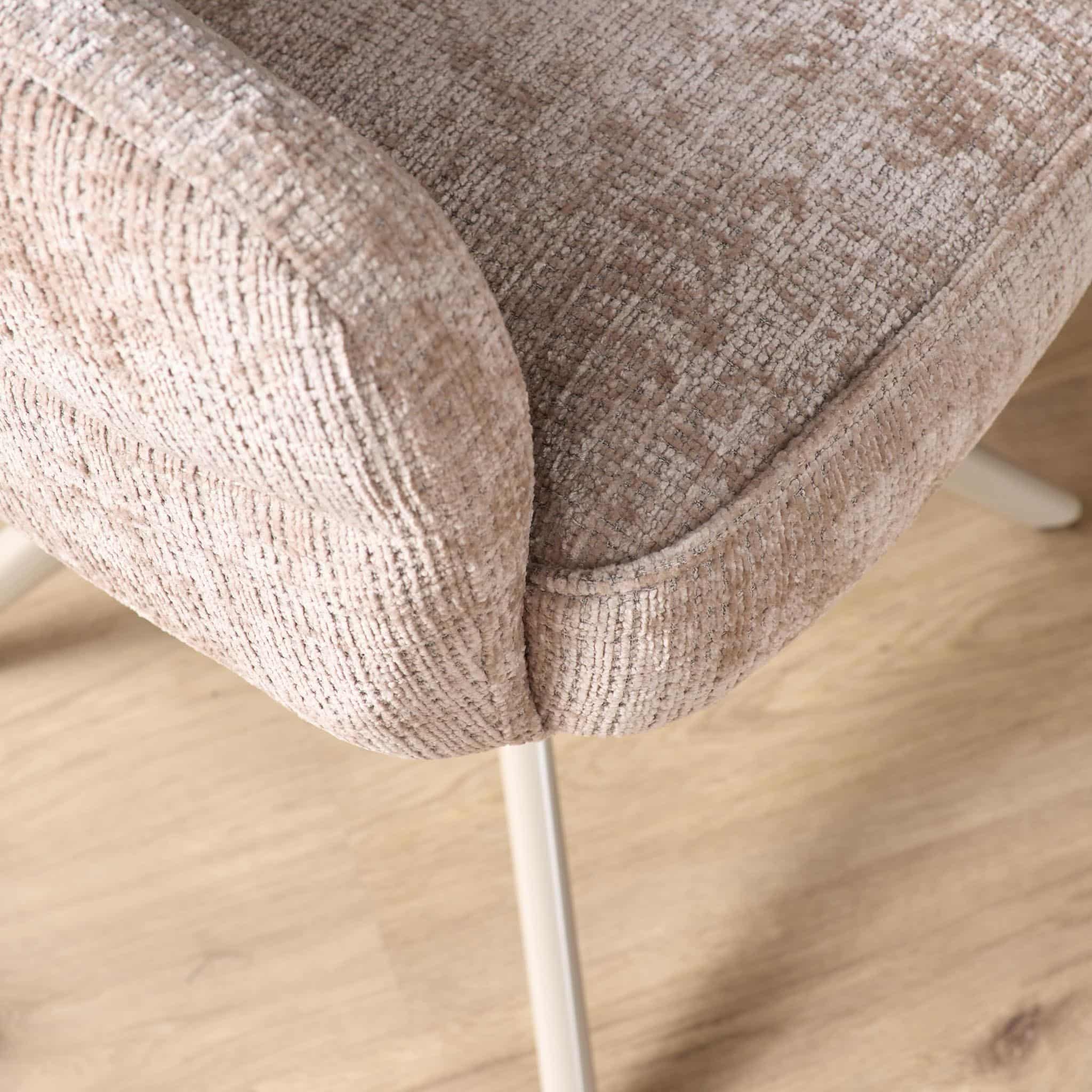 Starfurn Draaibare eetkamerstoel Bella Beige Poot Zand