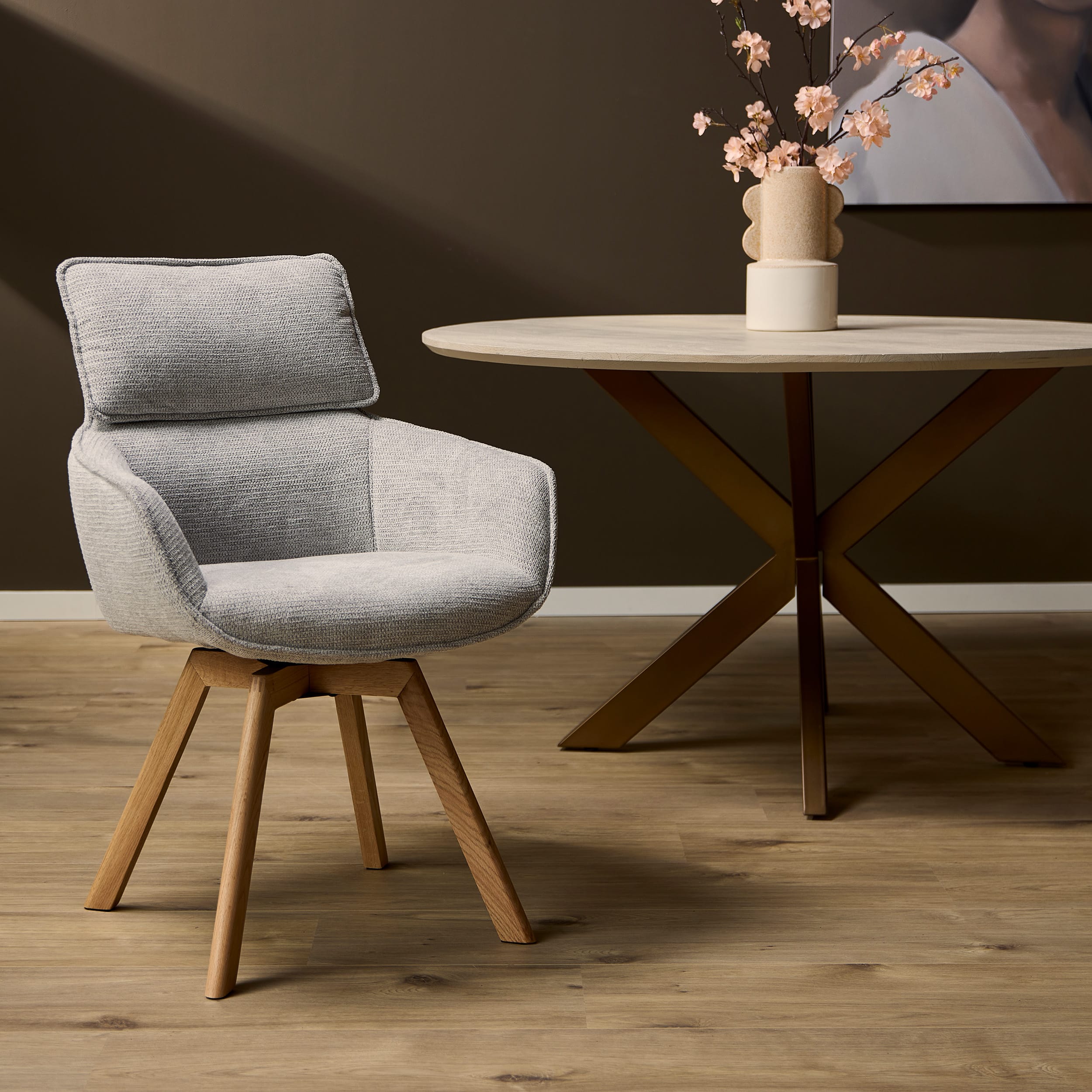Starfurn Eetkamerstoel Jona | Taupe