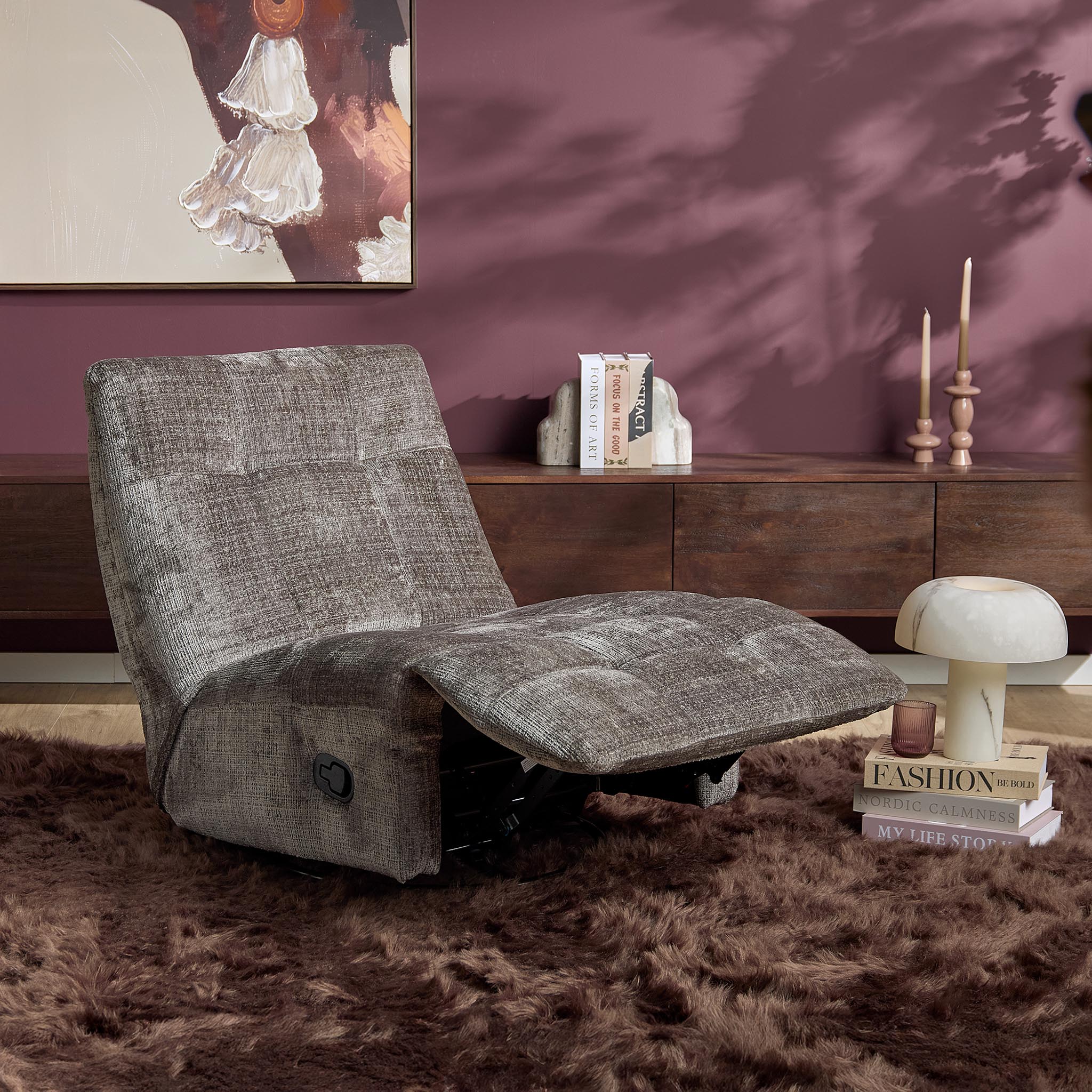 Starfurn Relaxfauteuil Chill Grijs